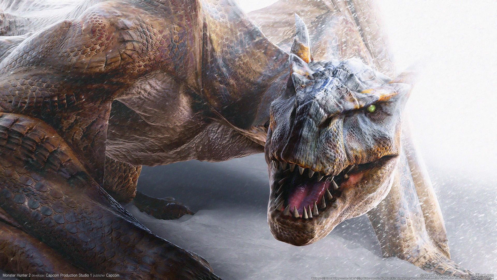 1080P, monster, hunter, games, HD Wallpaper