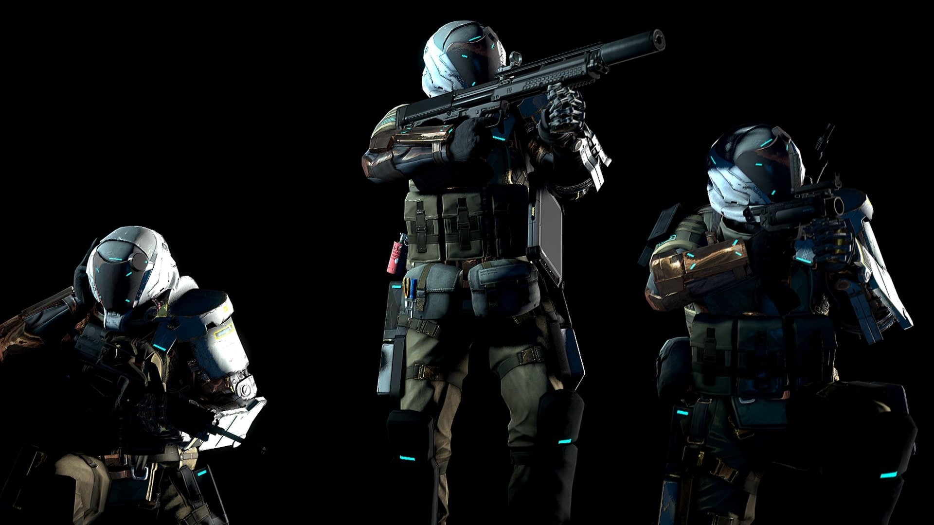 Fps, Retribution, aggression, indoors, weapon, rifle, Blacklight, army, military, cyberpunk, group of people, security, armed forces, protection, gun, safety, HD Wallpaper