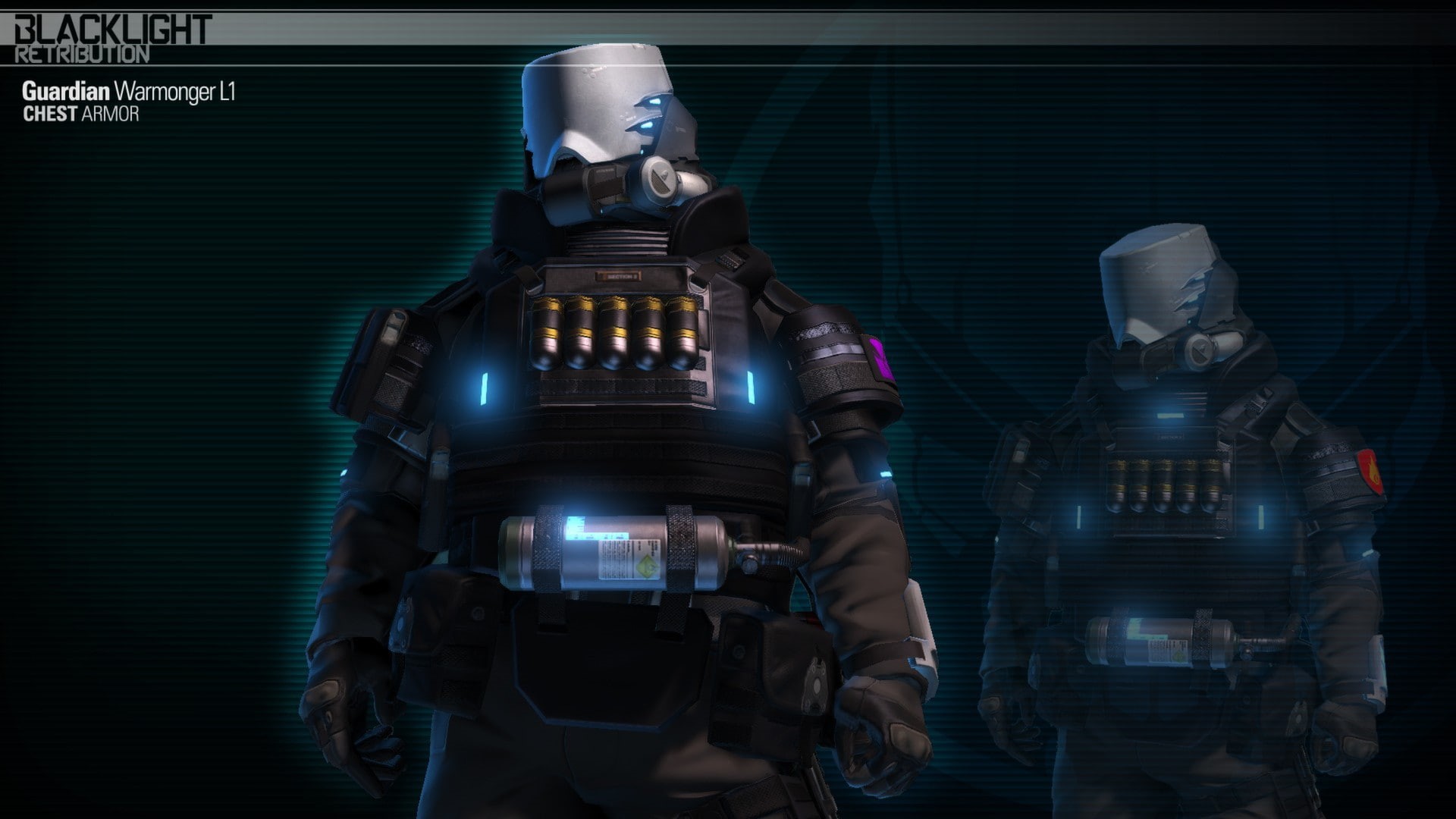 futuristic, game, warrior, retribution, blacklight, sci-fi, sci, action, fps, shooter, fighting, 1080P, cyberpunk, HD Wallpaper