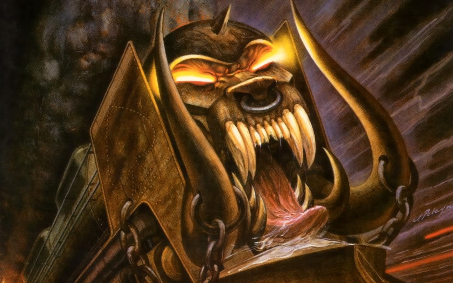 skulls, metal, skull, heavy, rock, motorhead, 720P, dark, hard, HD Wallpaper