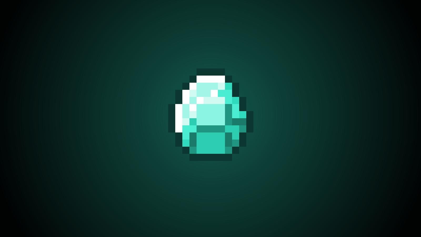 minecraft, 720P, games, diamond, abstract, diamonds, video, video games, HD Wallpaper