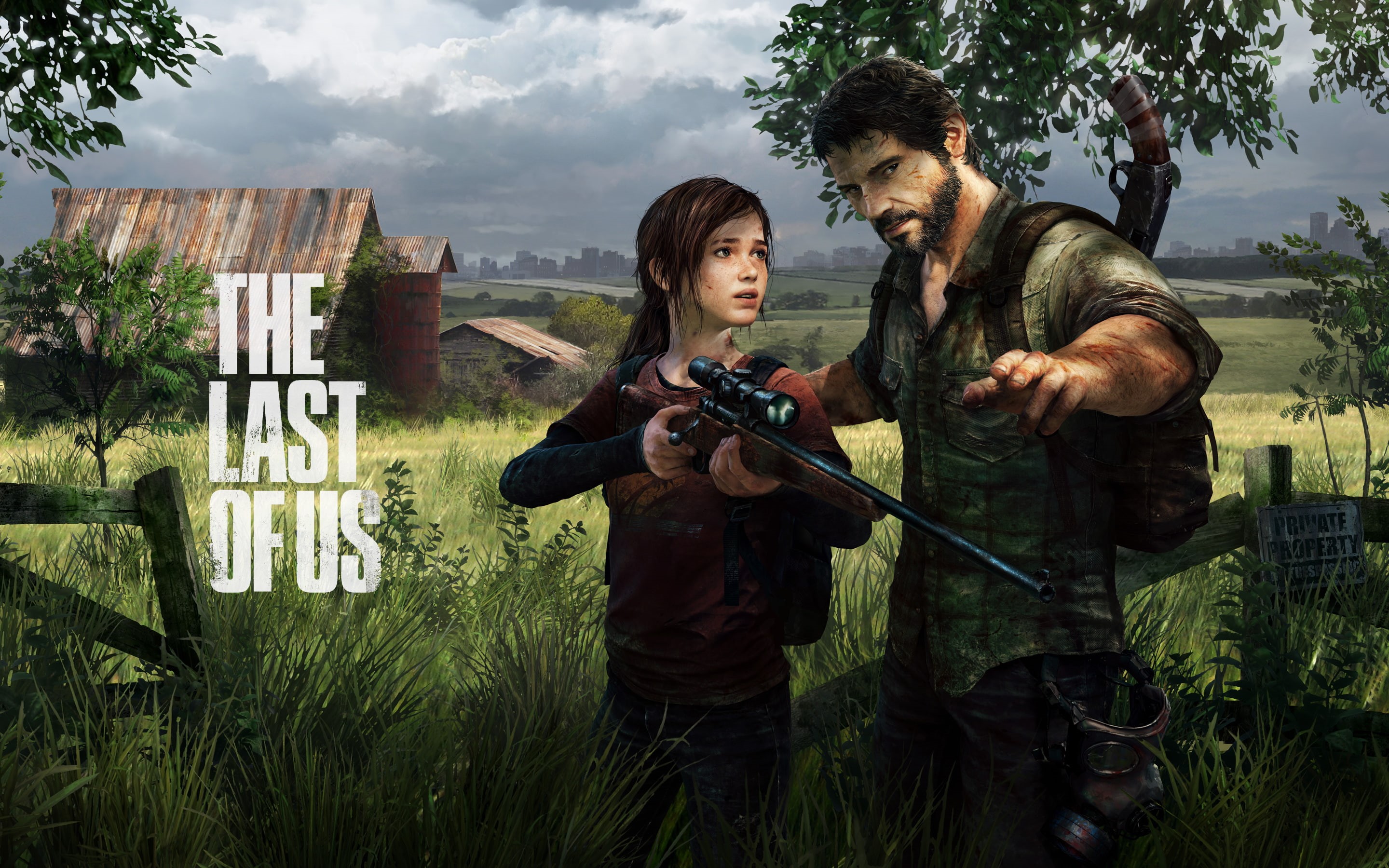 2K, joel, us, last, ellie, HD Wallpaper