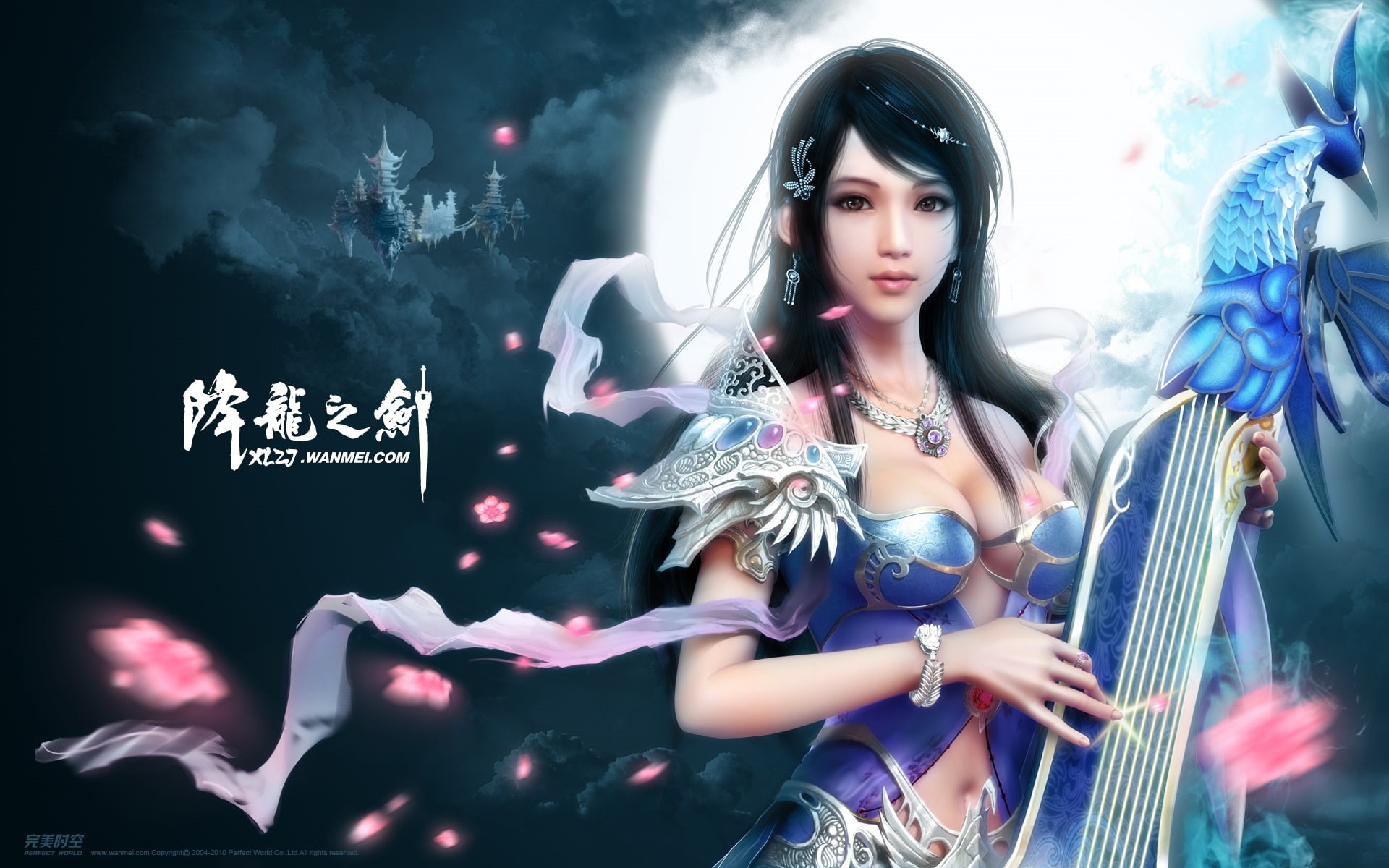 perfect, fantasy, girl, hd, world, 1080P, game, girls, HD Wallpaper