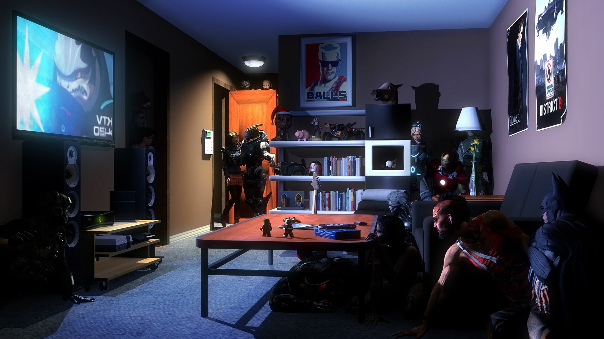 Xbox 360, Battlefield 3, PSP, LEGO Star Wars, Mafia, Little Big Planet, PlayStation 2, Boba Fett, Metal Gear Rising: Revengeance, Crysis, Portal (game), HD Wallpaper
