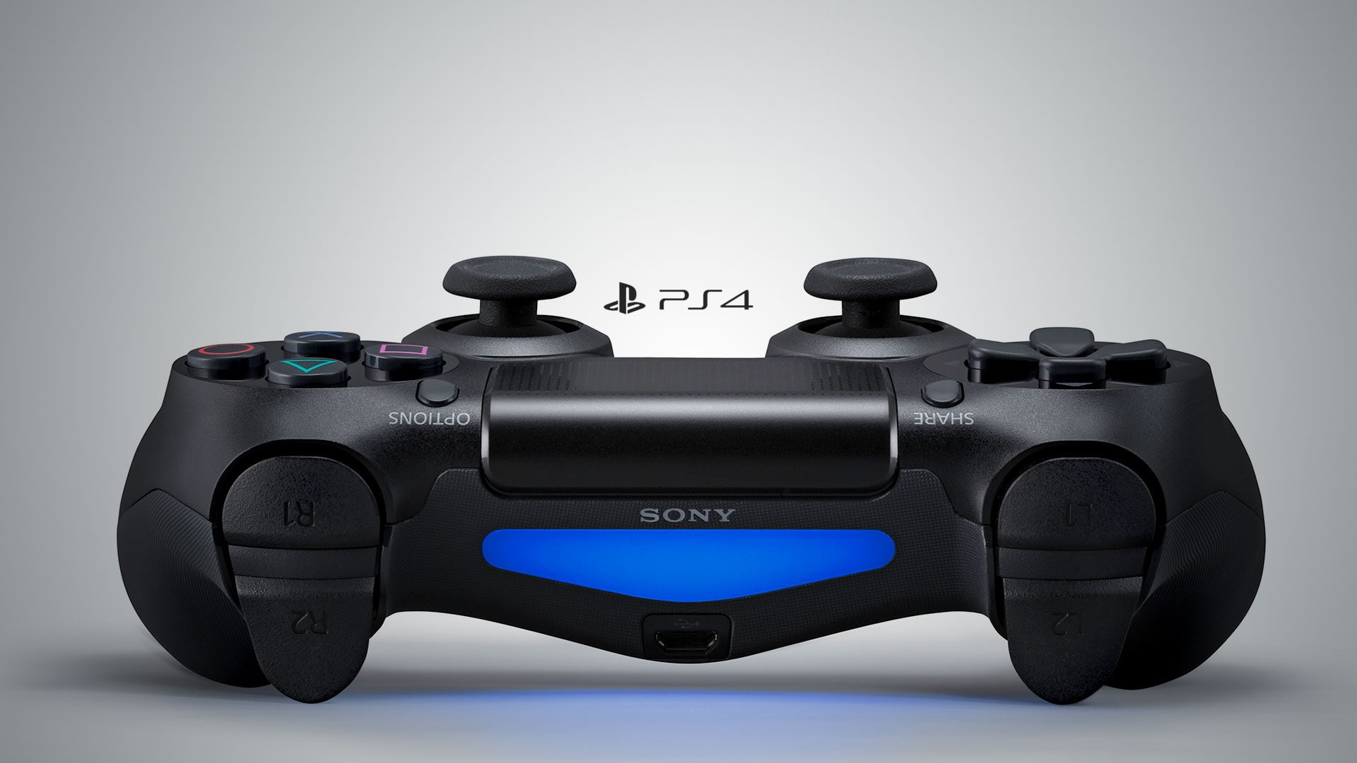 digital, background, sony, dark, play, ps4, art, play station 4, brand, ps, gamepad, station, 1080P, digital art, dark background, HD Wallpaper