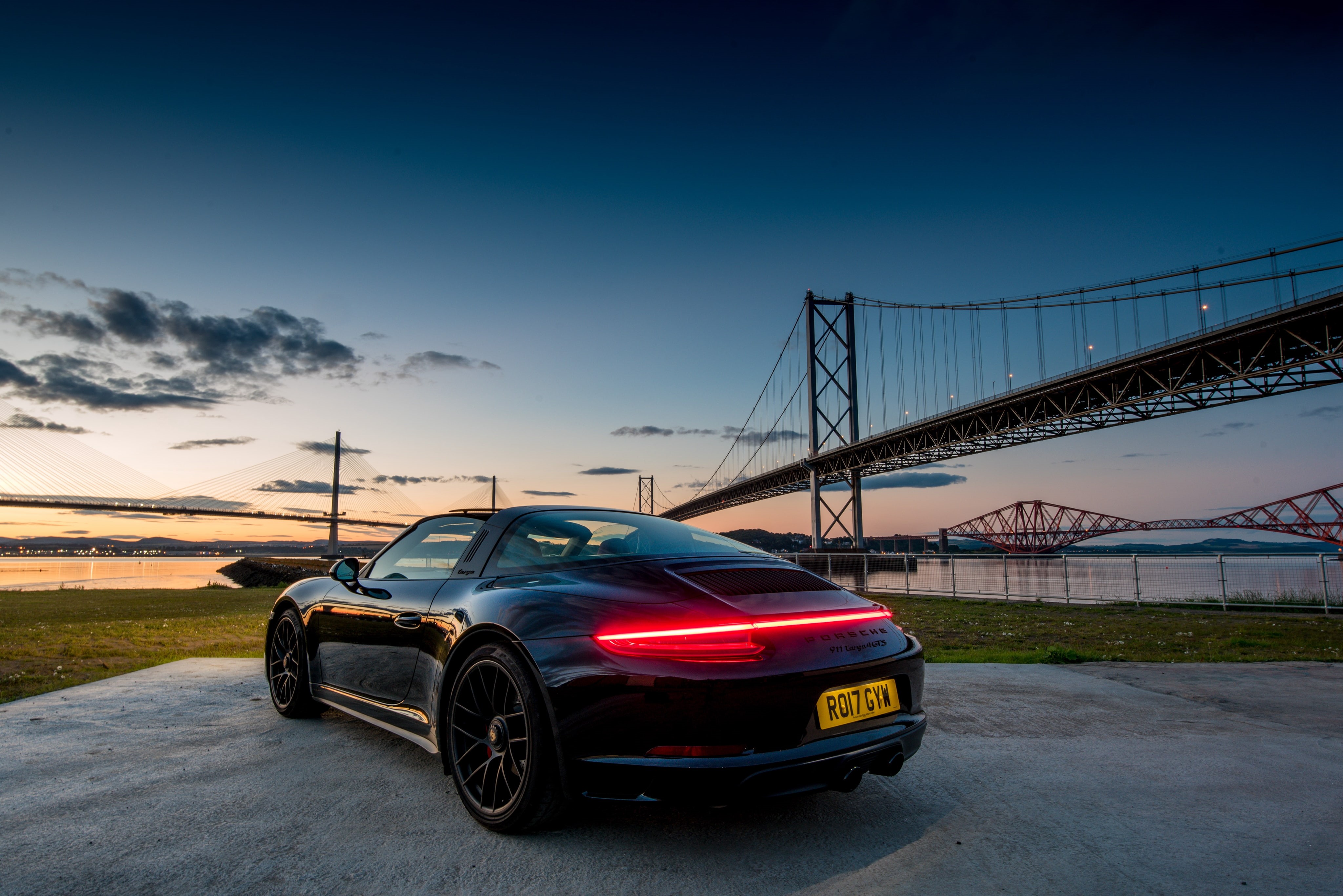 gts, 2017, 4K, porsche, targa, 911, HD Wallpaper