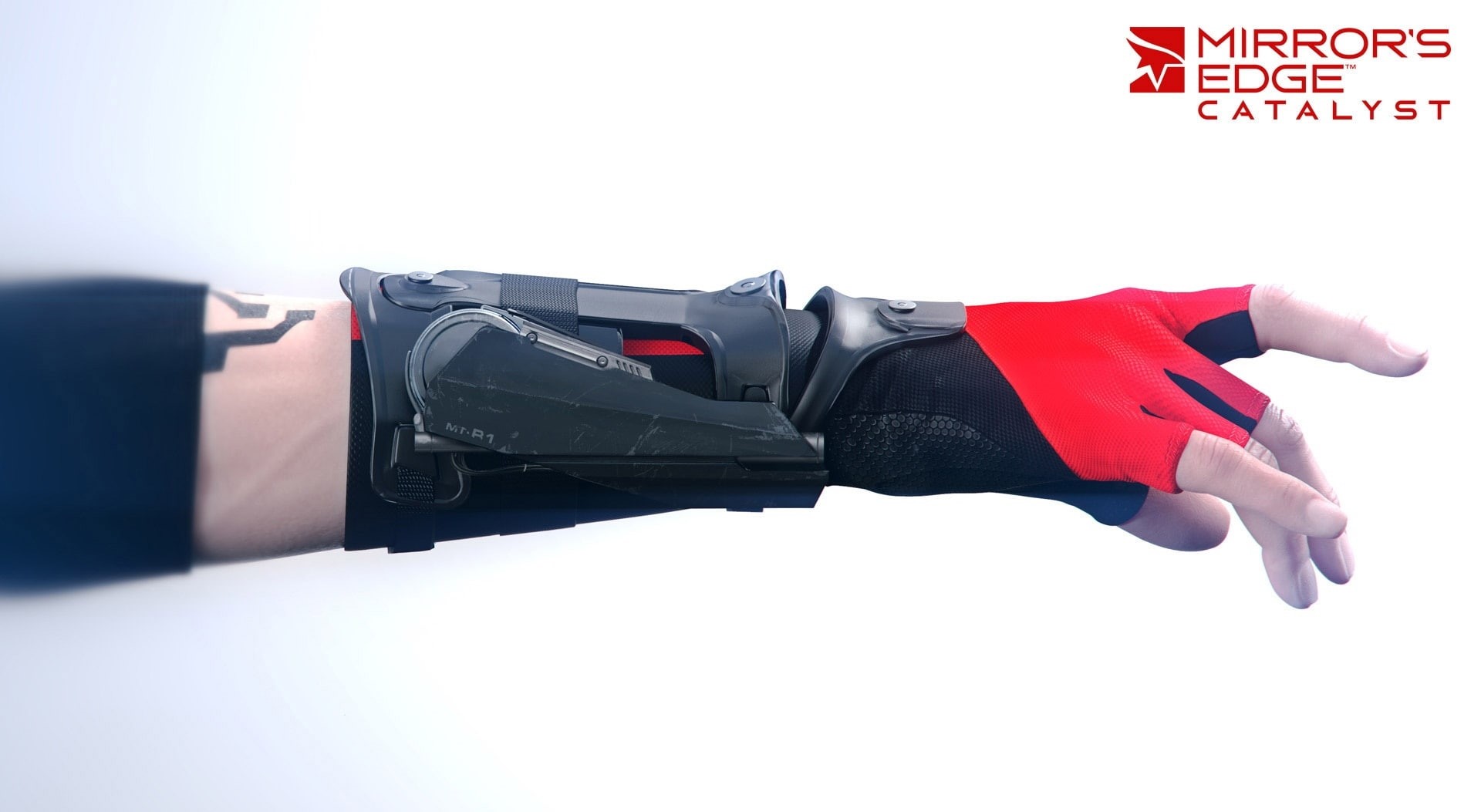 leather, hand, mag, human hand, keyart, catalyst, black color, clothing, s, glove, mirrors_edge, safety, mirrors, mirror, Games, indoors, business, Other Games, HD Wallpaper