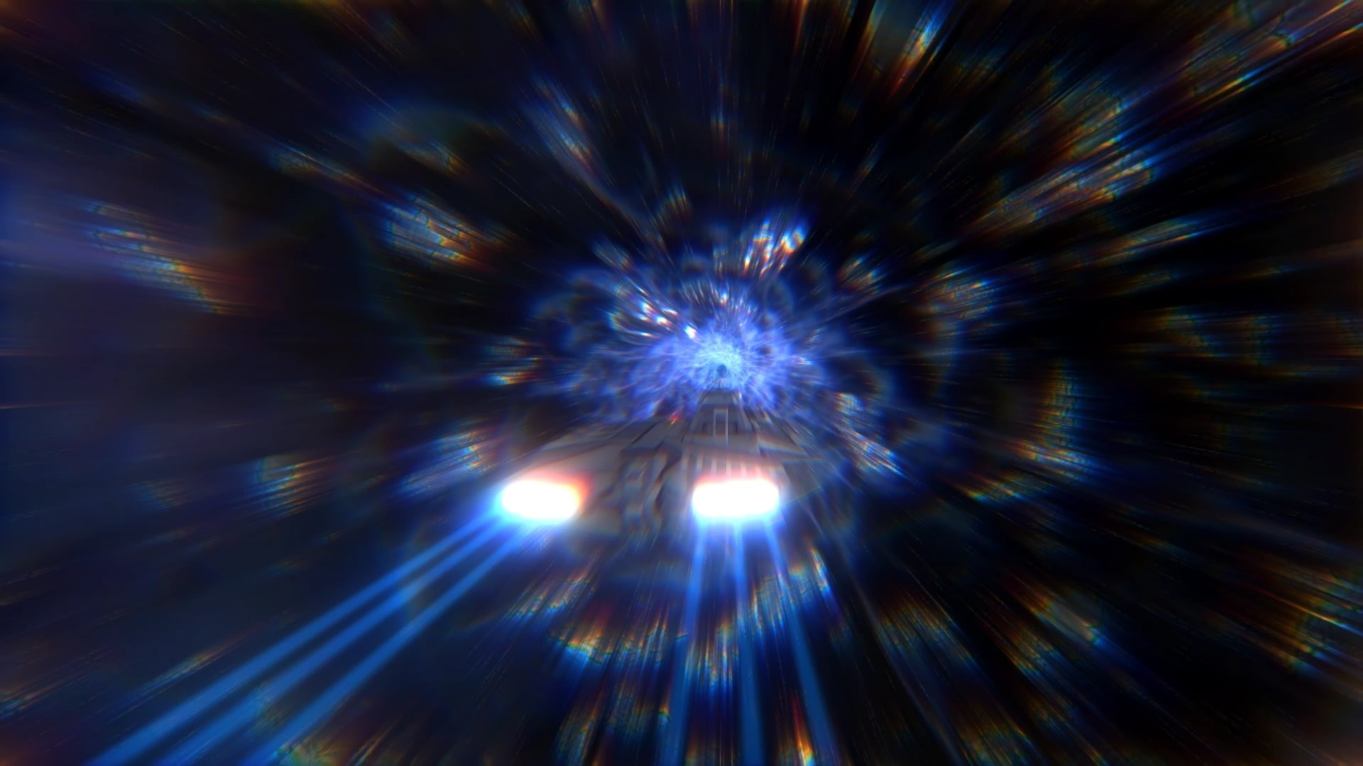 digital art, celebration, night, arts culture and entertainment, light - natural phenomenon, 1080P, nature, illuminated, motion blur, lights, long exposure, HD Wallpaper