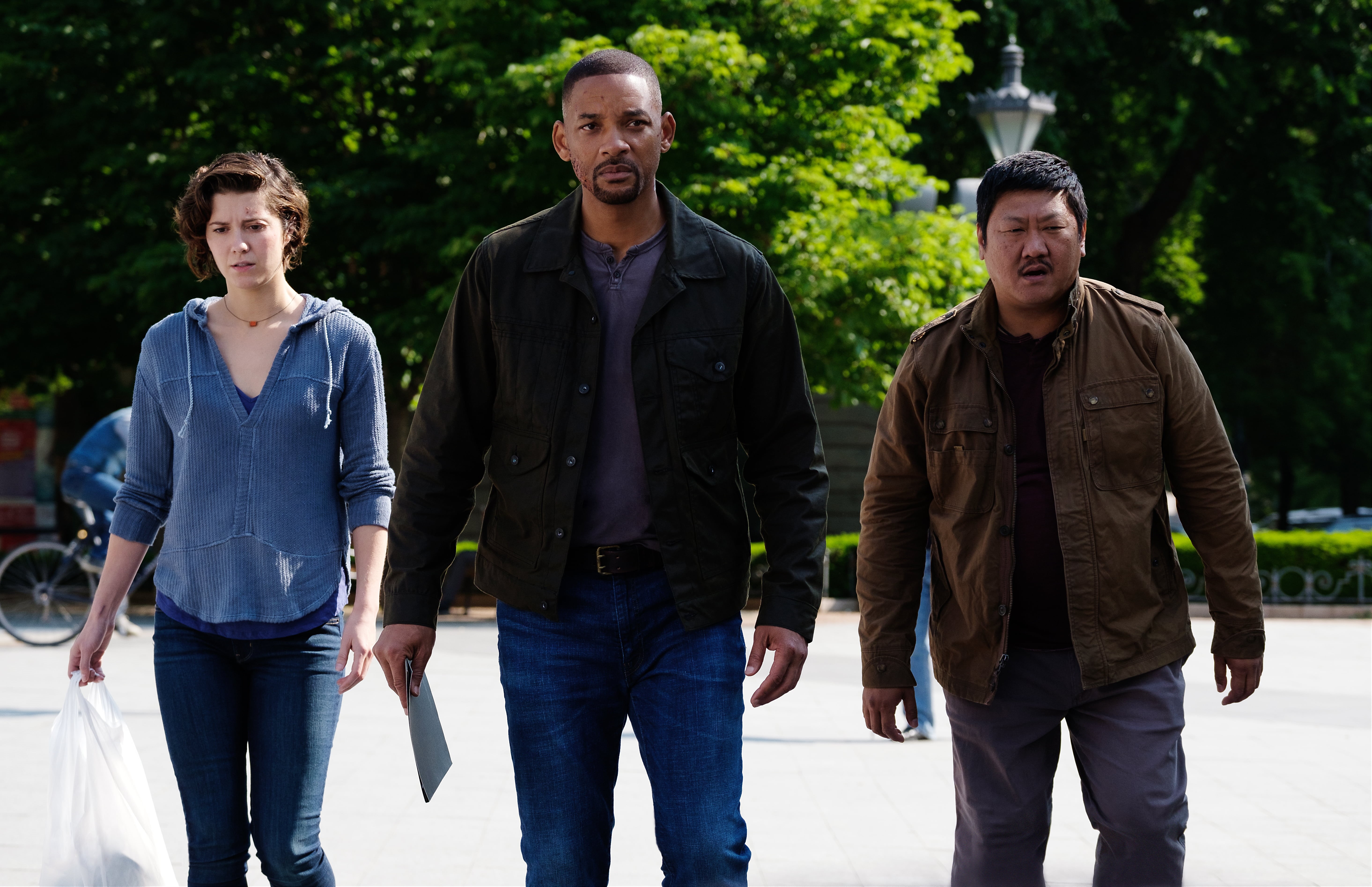 Movie, 5K, Mary Elizabeth Winstead, Benedict Wong, Gemini Man, Will Smith, HD Wallpaper