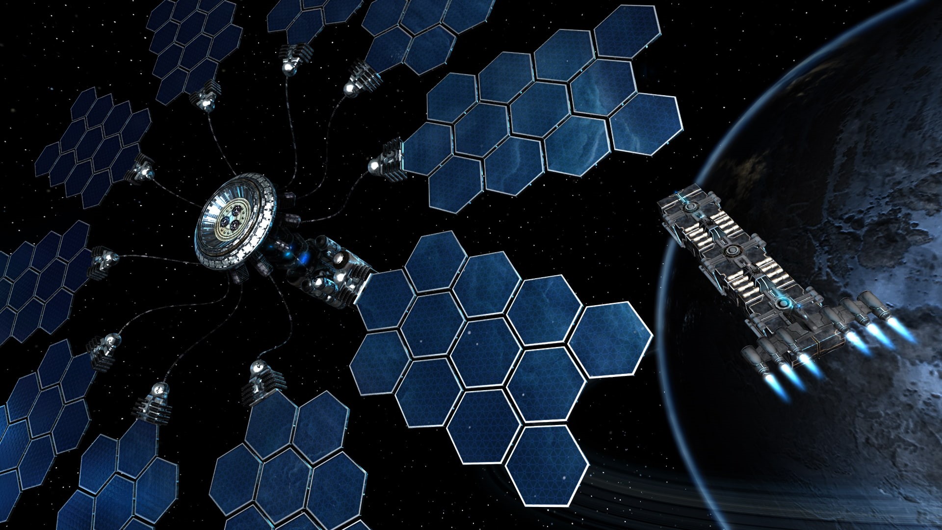 spaceship, gemini, sci fi, starpoint, starpoint gemini, 1080P, HD Wallpaper