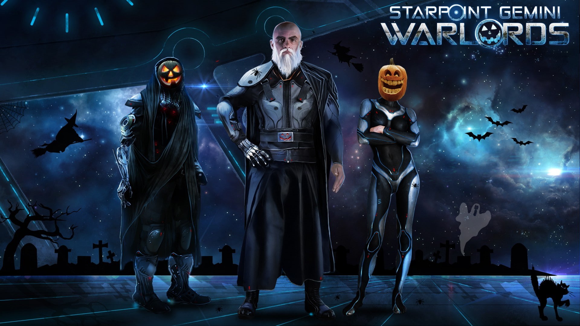 Starpoint Gemini Warlords, digital art, PC Gaming, halloween, video games, science fiction, 1080P, HD Wallpaper