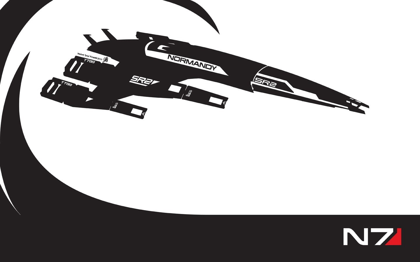 video games, mass, 720P, spaceship, illustration, normandy, hd, effect, HD Wallpaper
