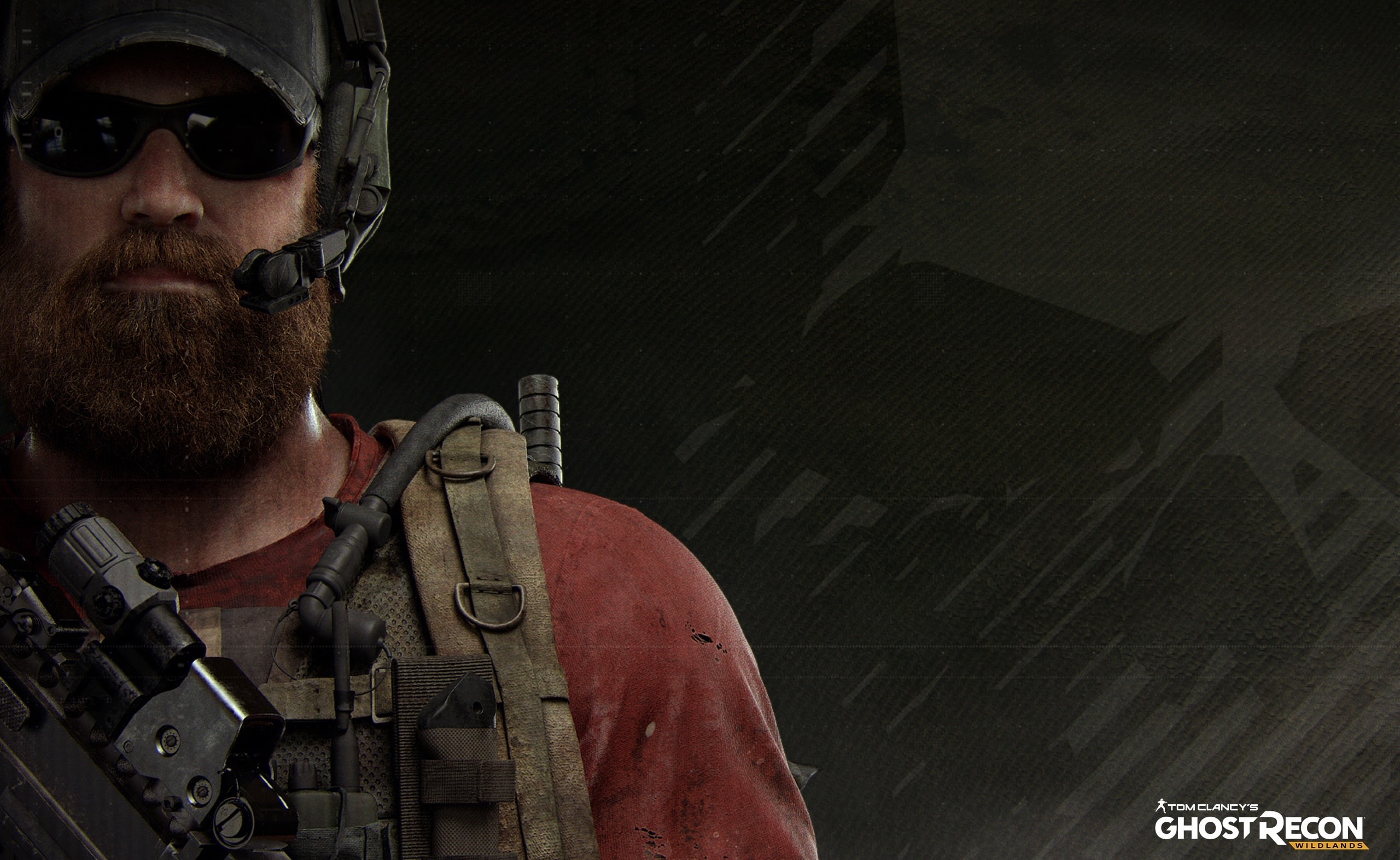 males, Shooter, one person, portrait, 2017, glasses, Wildlands, videogame, UnitedStatesArmy, military, recon, fashion, sunglasses, Games, front view, uniform, HD Wallpaper