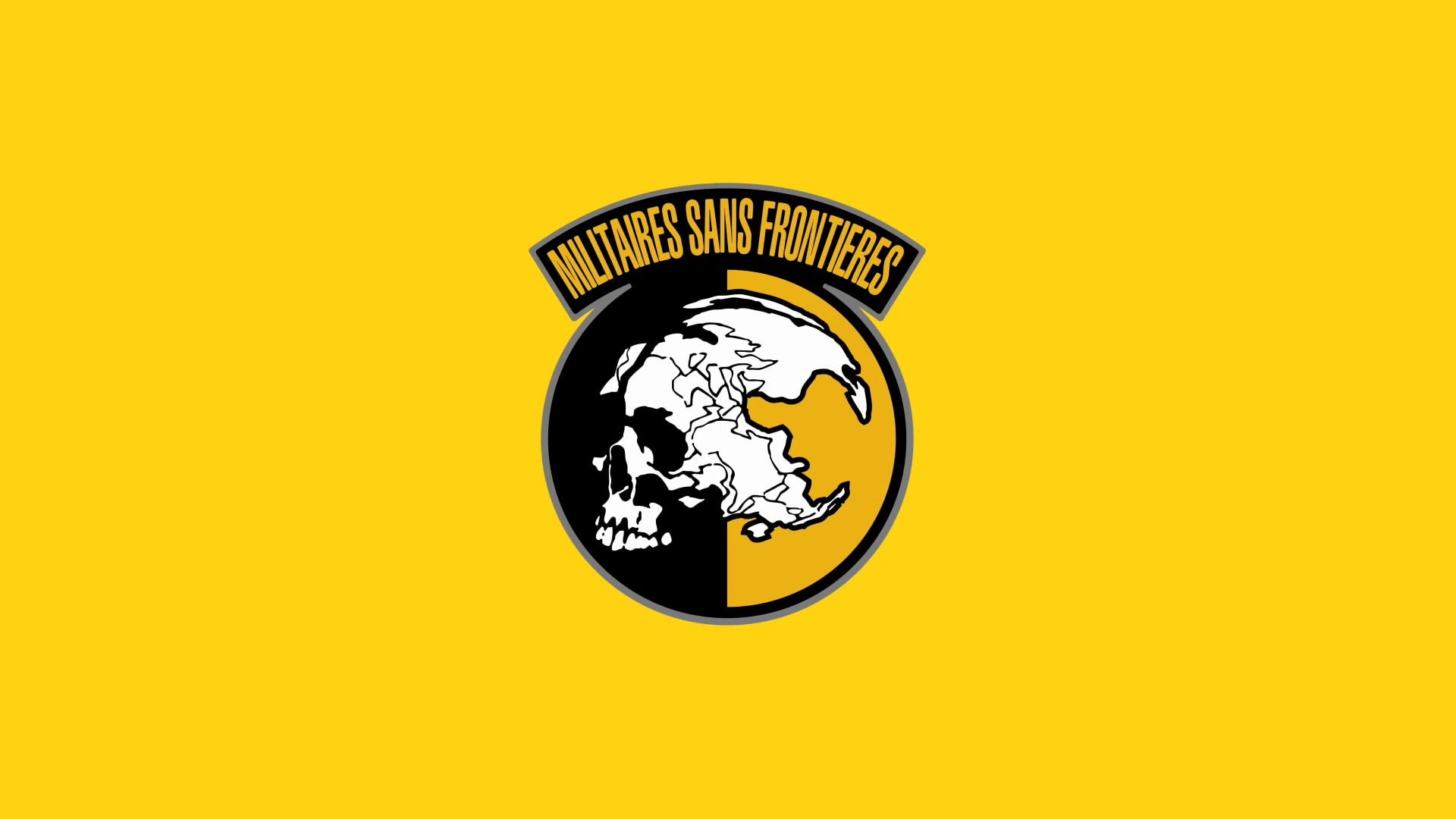 solid, metal, gear, militaires, frontieres, yellow, logo, 1080P, video games, sans, hd, HD Wallpaper