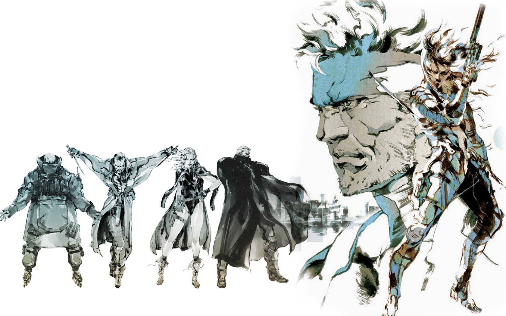 drawing, 720P, gear, solid, hd, video games, white, metal, HD Wallpaper