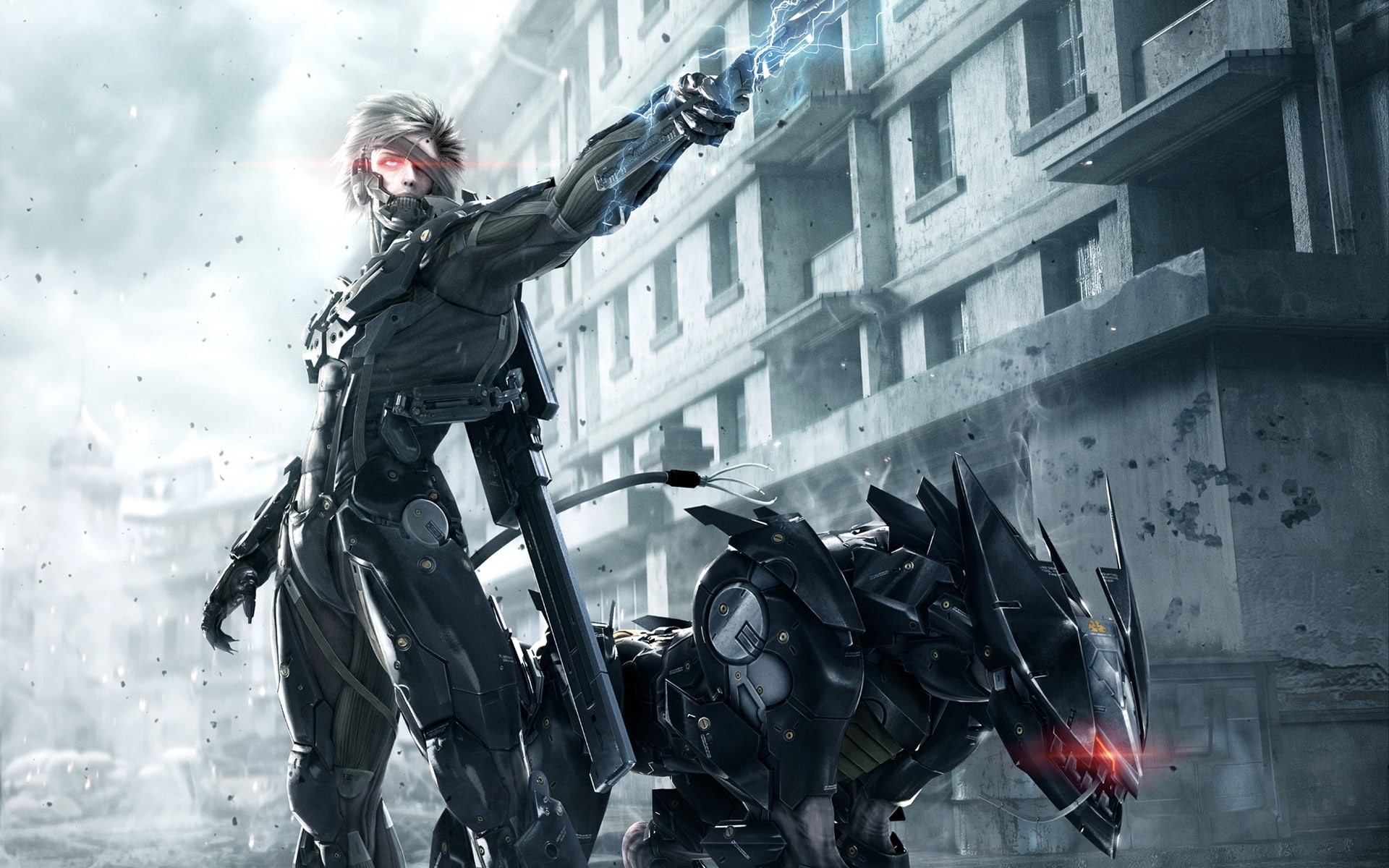Game, Metal, Rising, Gear, PC, illustration, robot, Revengeance, 1080P, HD Wallpaper
