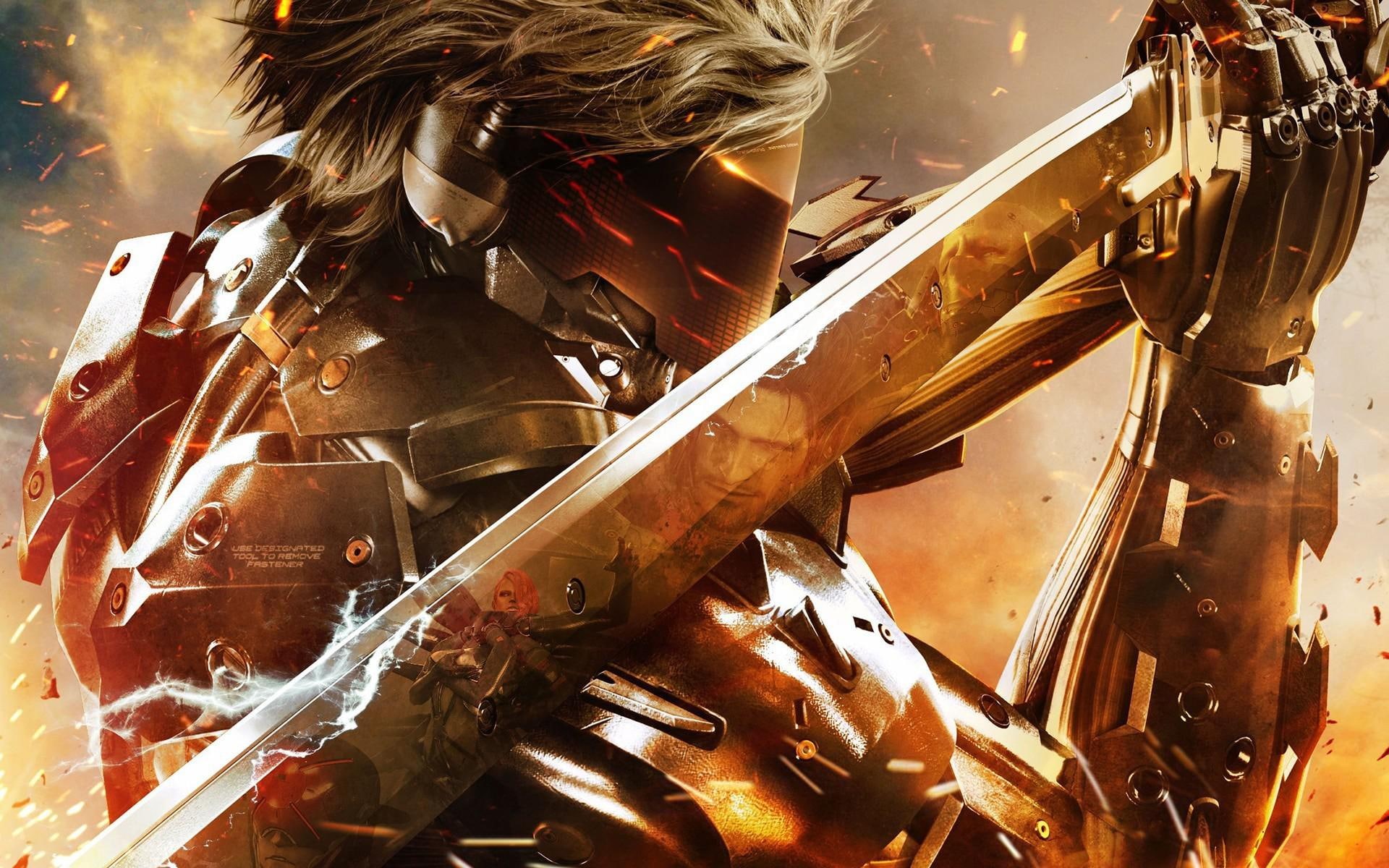 games, gear, revengeance, 2013, fantasy, metal gear, 1080P, rising, character, final, metal, HD Wallpaper