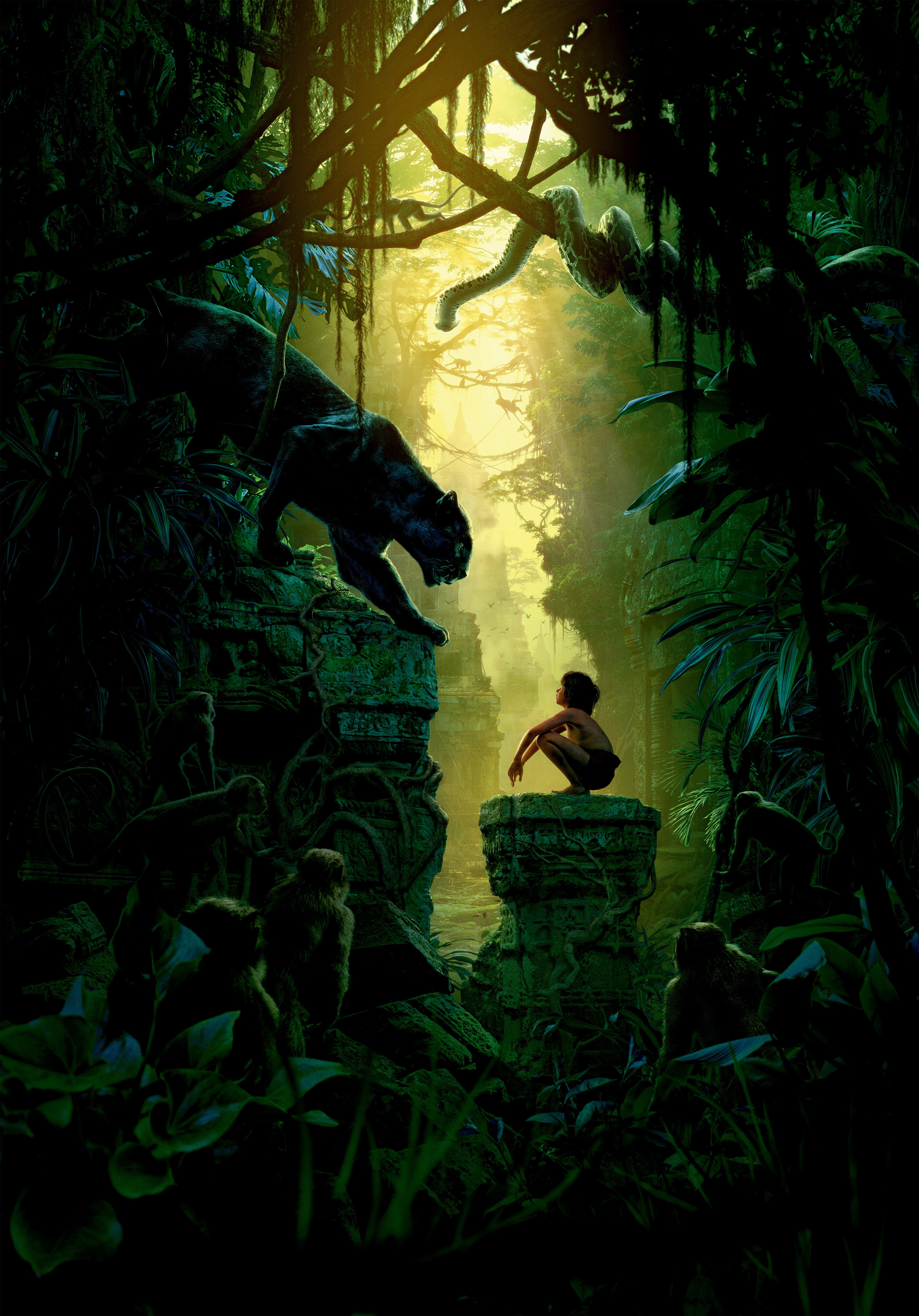 Jungle Book, Mowgli, 5K, Bagheera, Phone HD Wallpaper