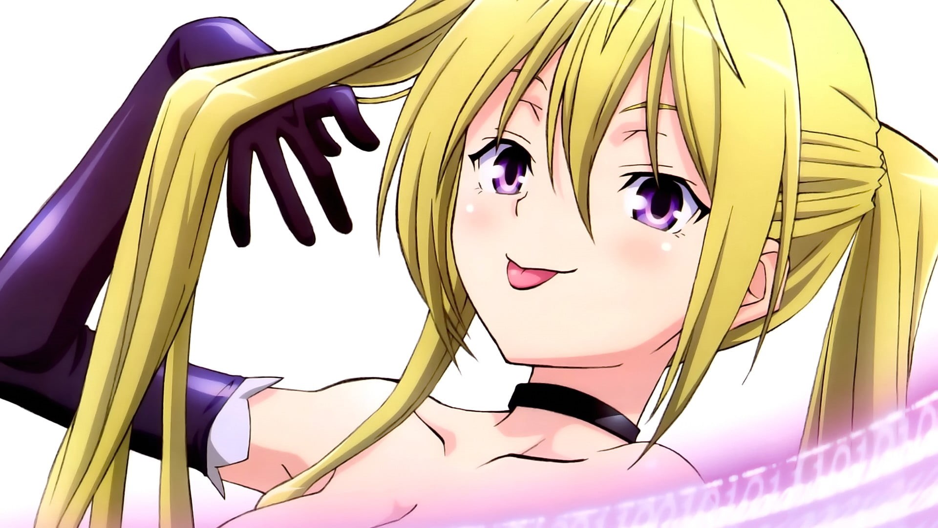Trinity Seven, Liselotte Sherlock, young adult, anime, art and craft, women, looking away, human representation, young women, studio shot, anime girls, HD Wallpaper