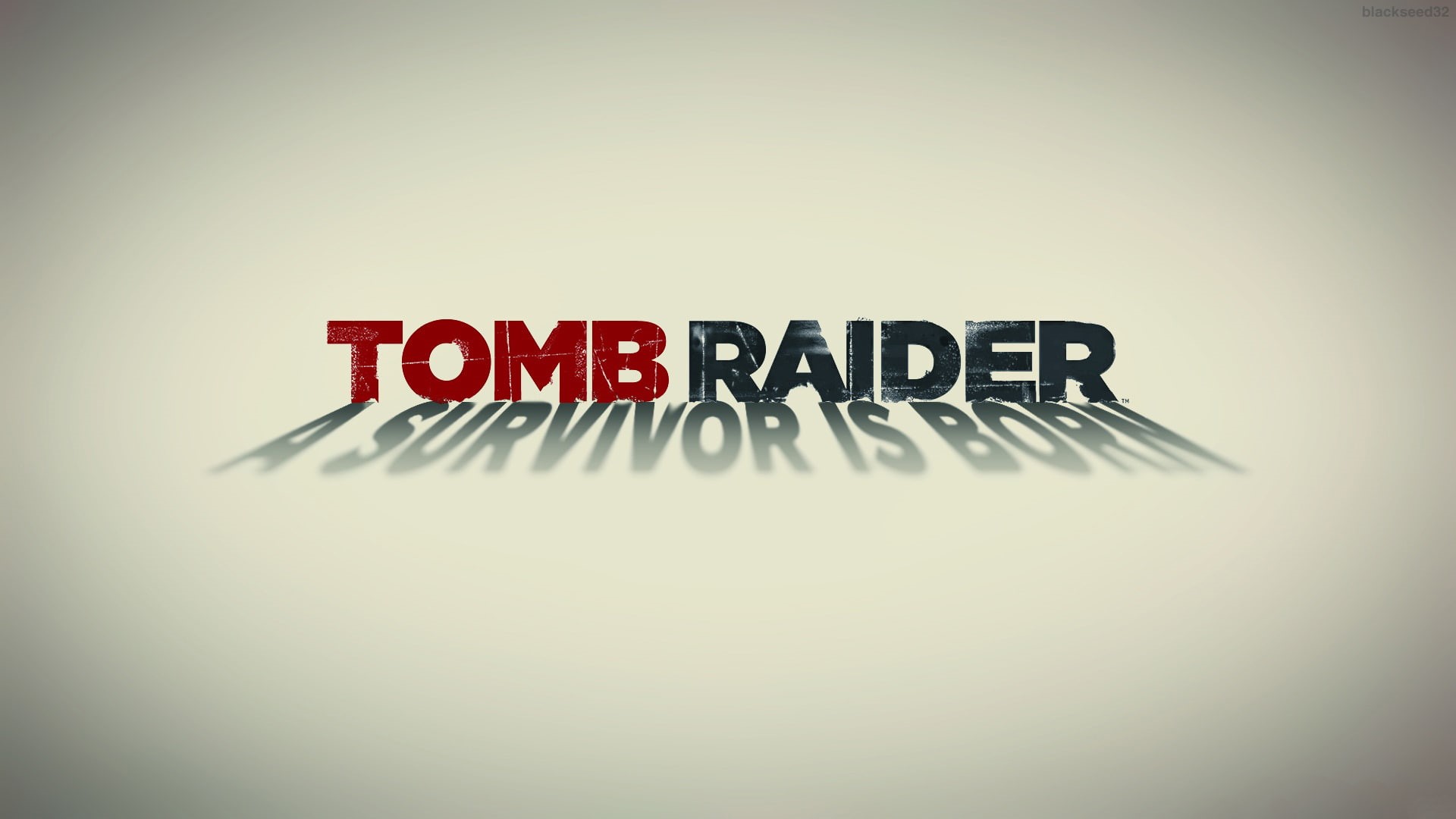 raider, logo, 1080P, tombraider, video games, hd, tomb, shadow, HD Wallpaper
