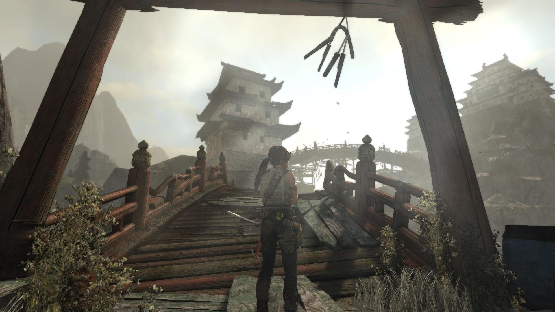 tombraider, croft, 1080P, bow, lara, HD Wallpaper