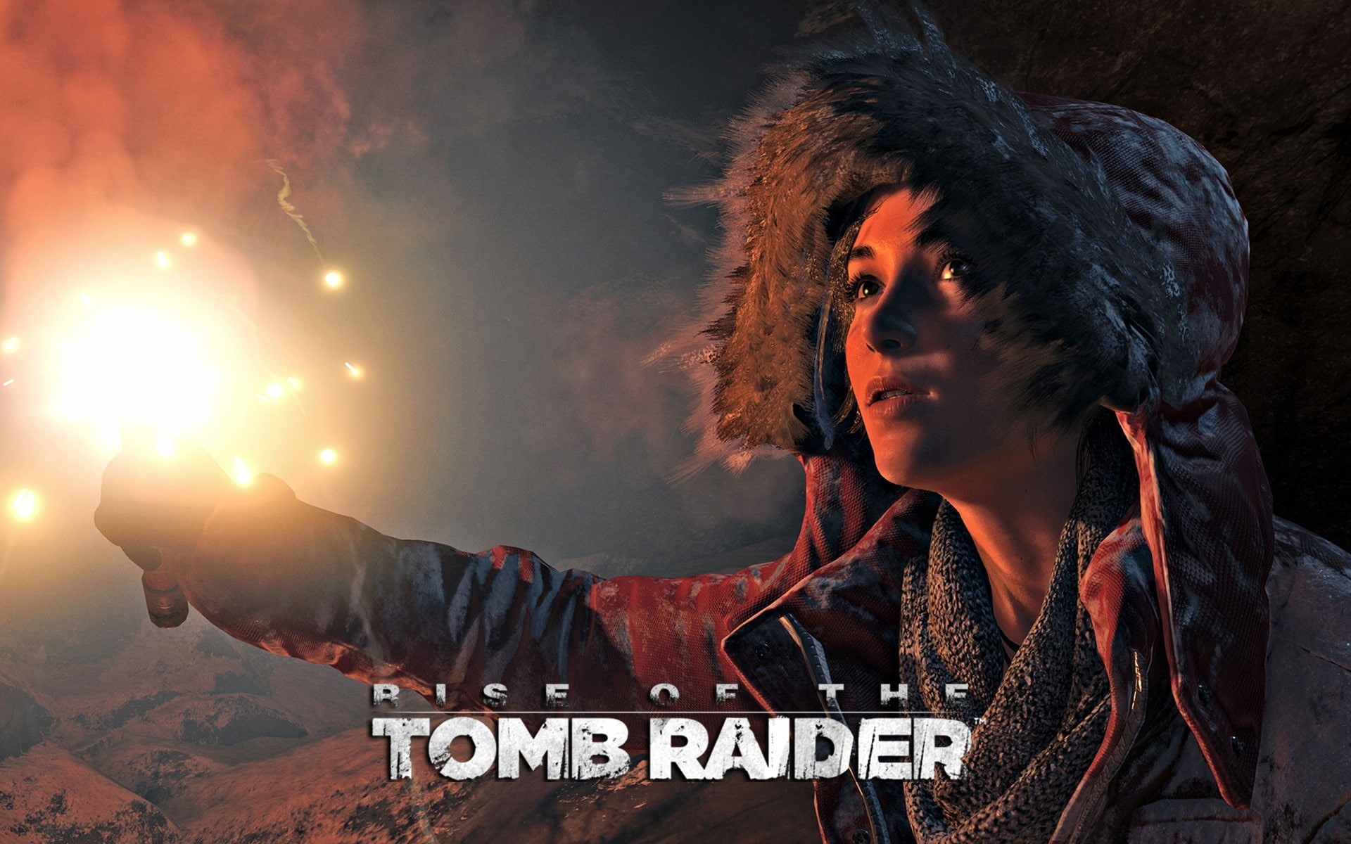 Night, Firelight, Rise, Lara, Tomb, 1080P, Raider, Croft, HD Wallpaper