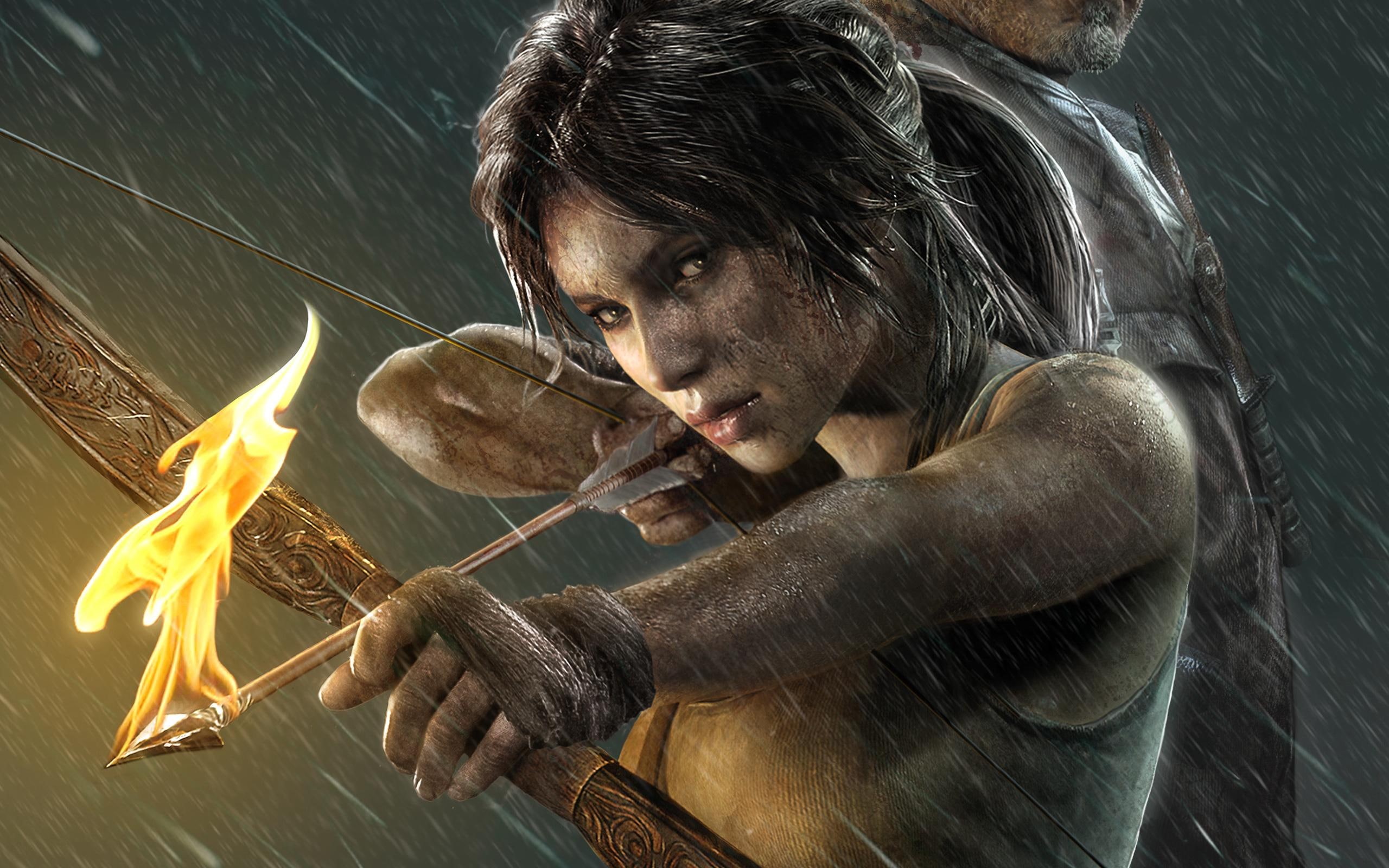 lara, raider, croft, tomb, 2K, games, 2013, HD Wallpaper