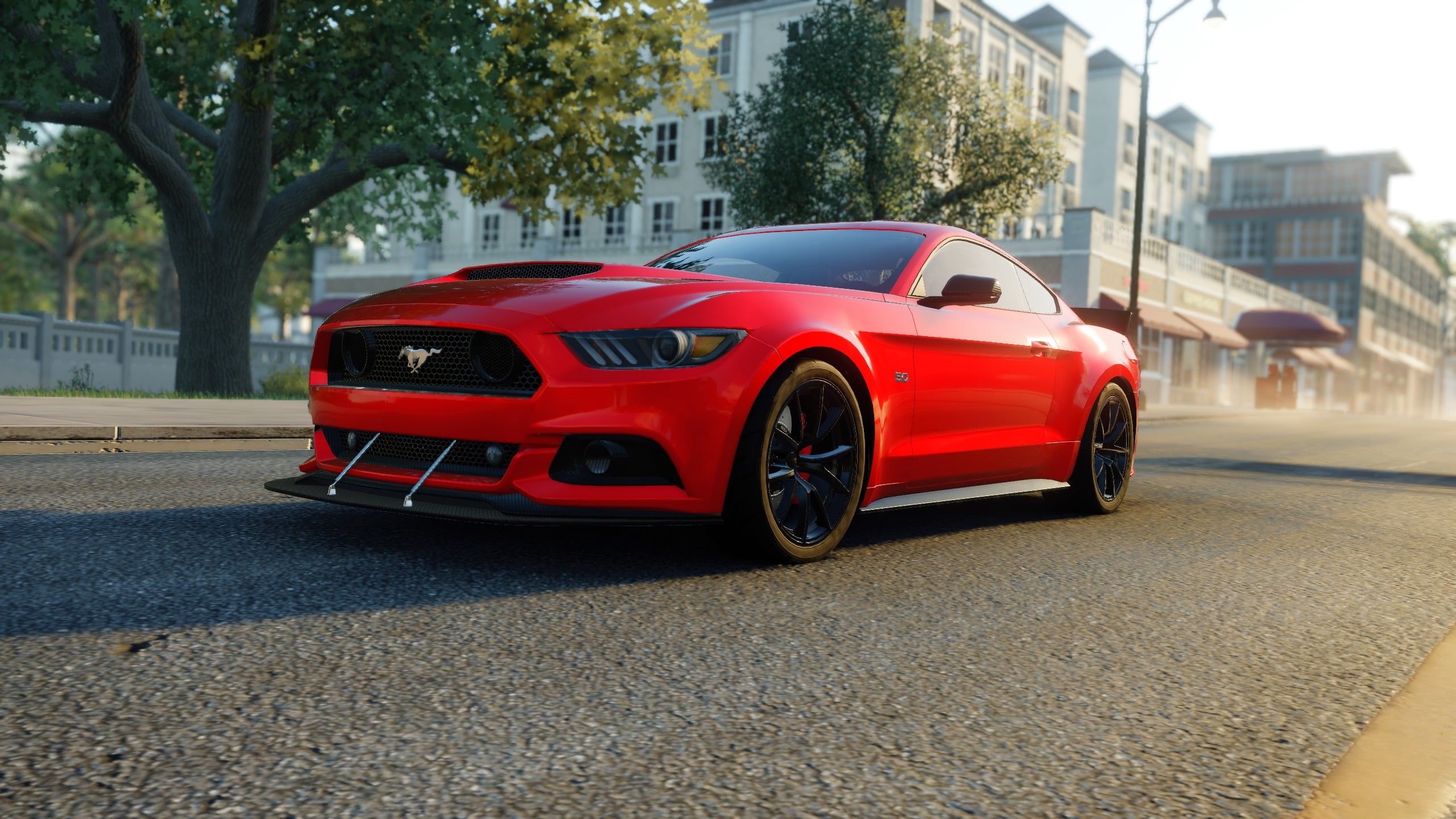 motor vehicle, mode of transportation, car, architecture, street, ford, building exterior, wheel, The Crew, asphalt, built structure, luxury, convertible, HD Wallpaper
