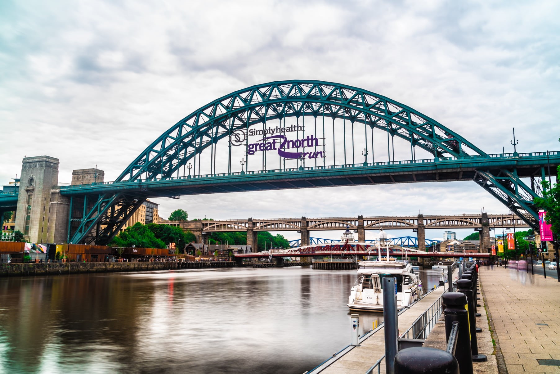 New 52, landscape, night, 720P, Newcastle-Upon-Tyne, HD Wallpaper