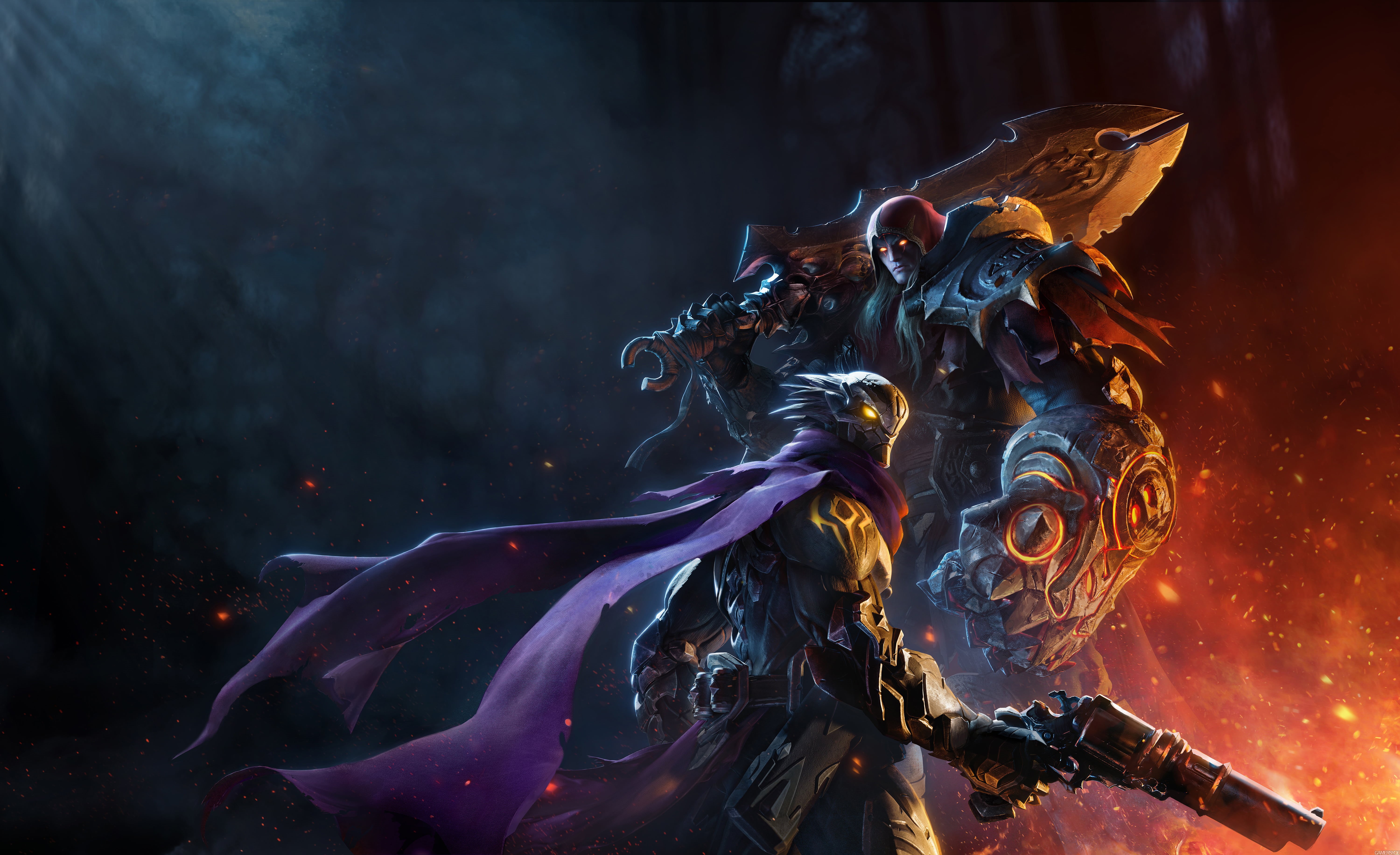 Strife (Darksiders), Darksiders, 5K, Darksiders Genesis, War (Darksiders), HD Wallpaper