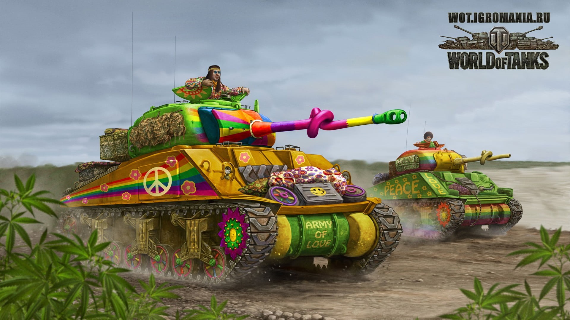 video games, sky, nature, World of Tanks, art and craft, no people, world, wargaming, M4 Sherman, sculpture, celebration, festival, 1080P, tank, religion, HD Wallpaper