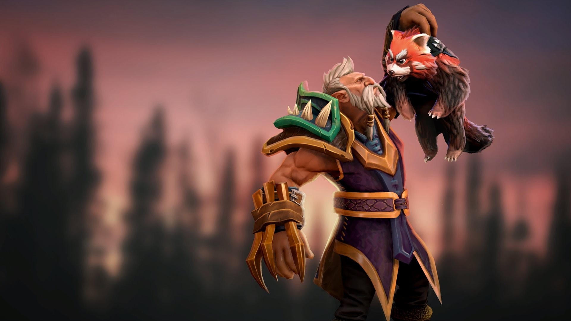 Lone Druid, 1080P, hero, Valve, bears, Valve Corporation, Defense of the ancient, Dota, video games, Dota 2, HD Wallpaper