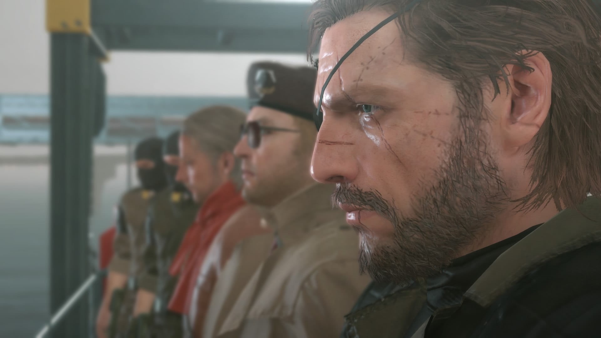 Kazuhira Miller, 1080P, mature men, looking, young adult, profile view, men, male, young men, Revolver Ocelot, looking away, side view, focus on foreground, HD Wallpaper