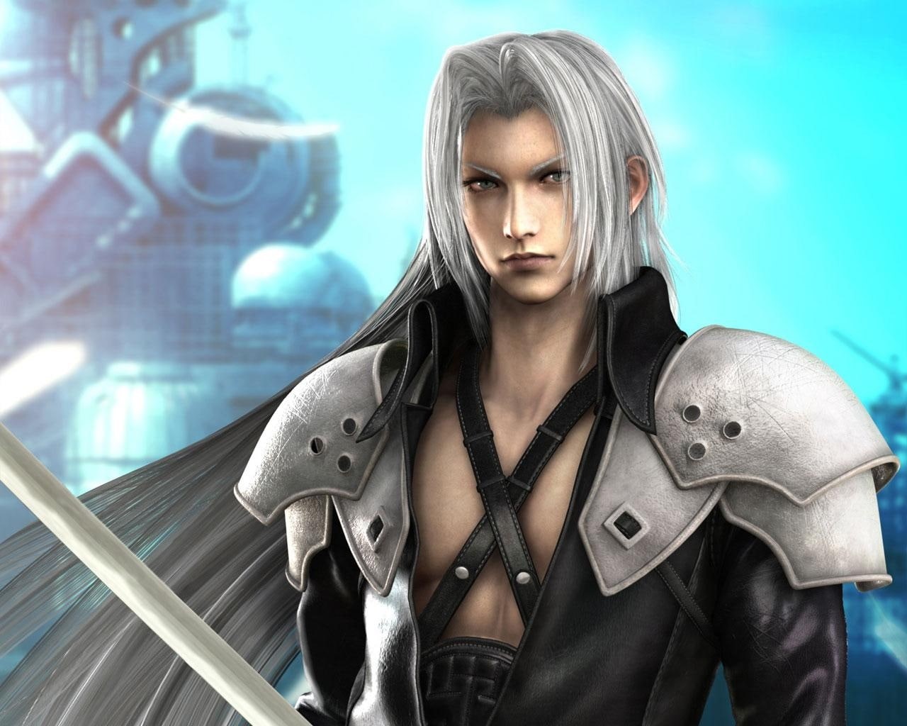video, entertainment, fantasy, Final Fantasy VII, final, sephiroth, advent, Final Fantasy, 720P, children, art, hd, movies, games, vii, HD Wallpaper