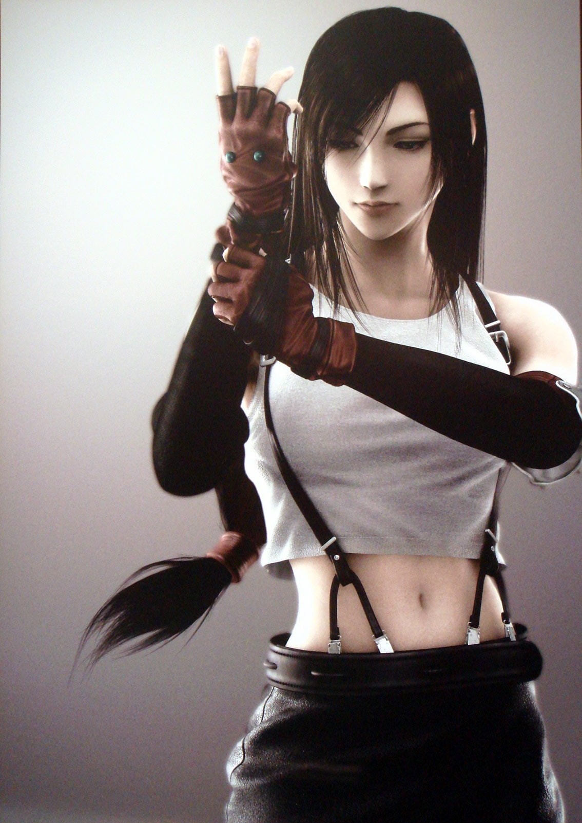 games, Final Fantasy VII, hd, 720P, x, fantasy, art, lockheart, final, tifa, vii, Final Fantasy, video, Phone HD Wallpaper