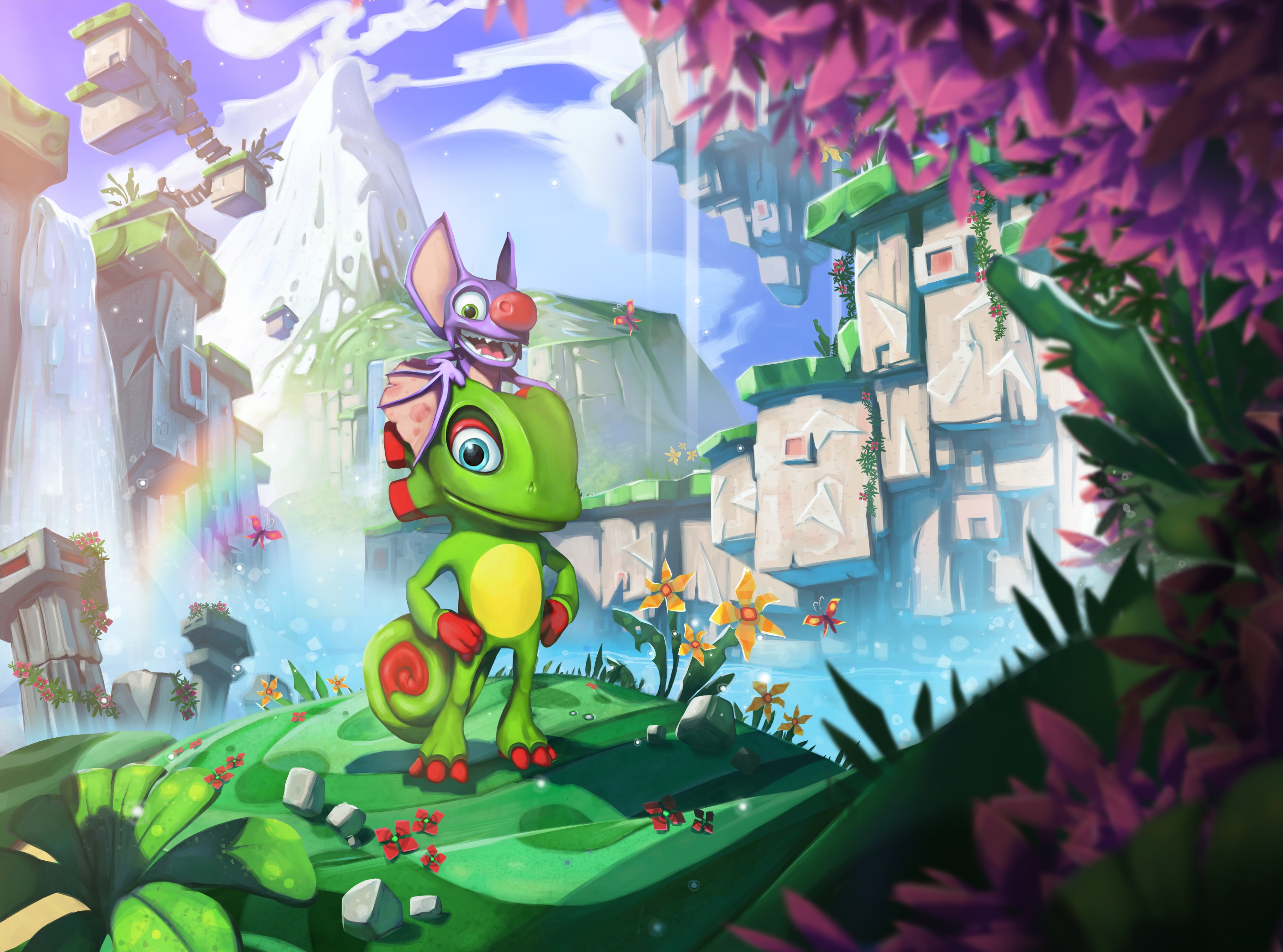4K, Yooka-Laylee, 4K, HD Wallpaper