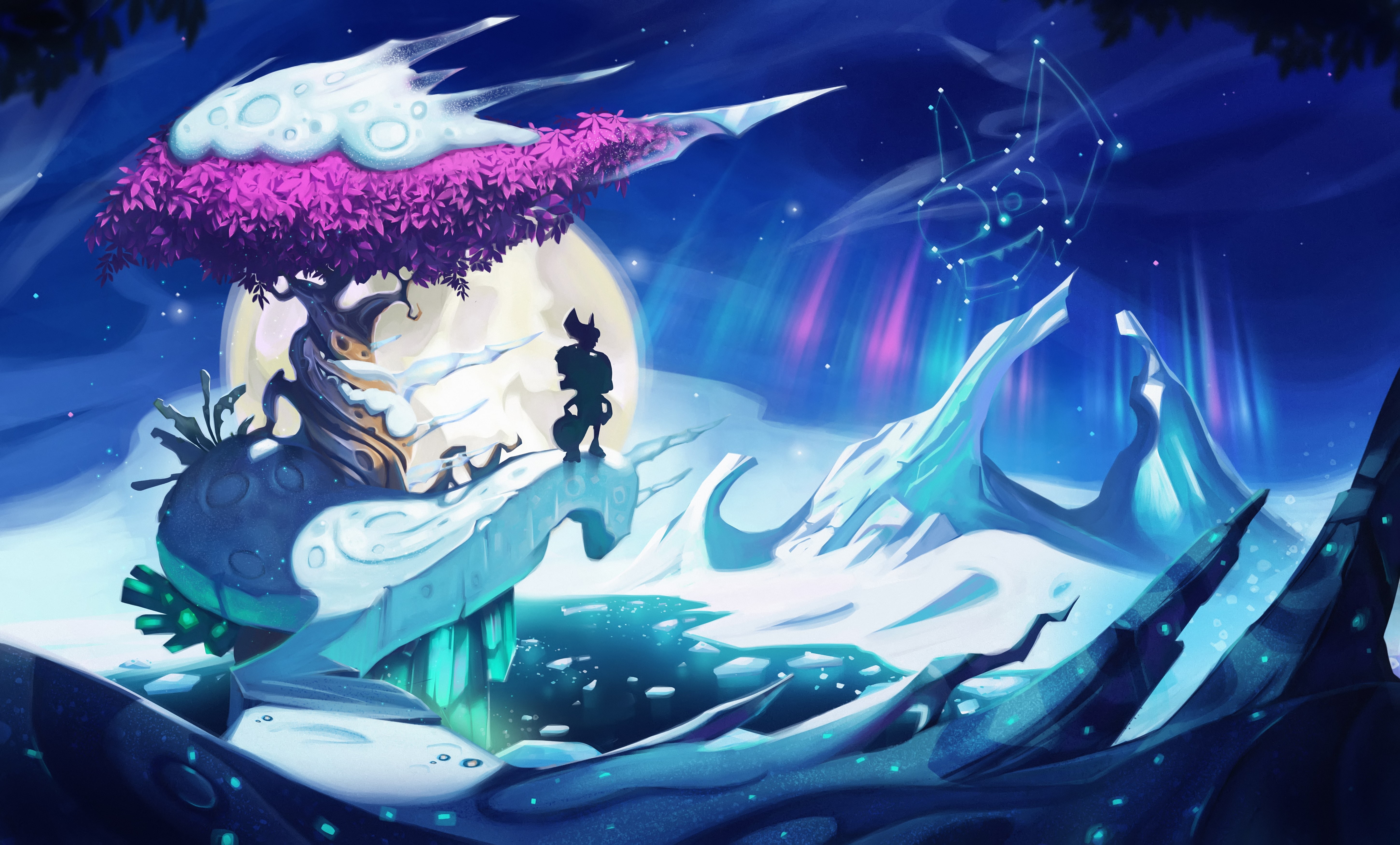 5K, Yooka-Laylee, Snow Problem, HD Wallpaper
