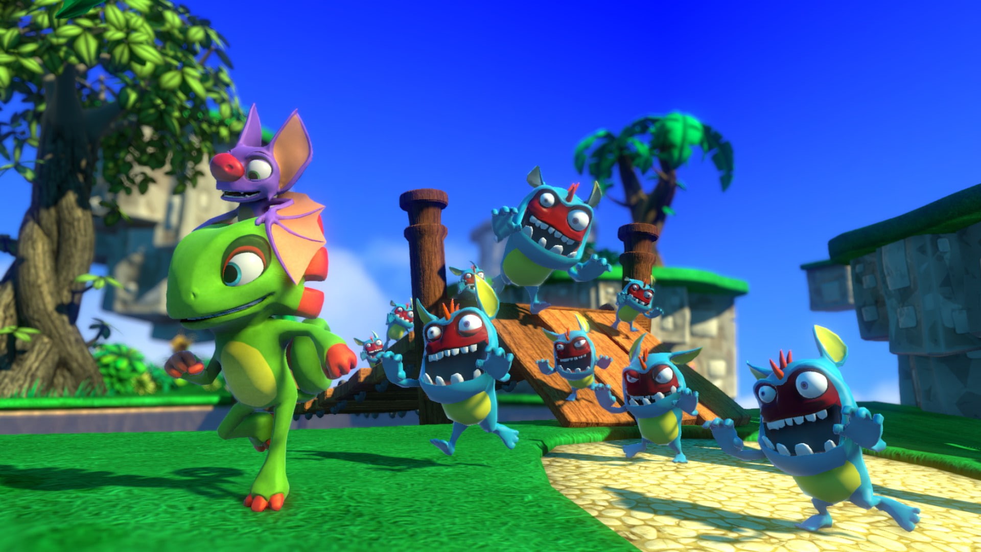 Yooka-Laylee, Video Game, 1080P, HD Wallpaper