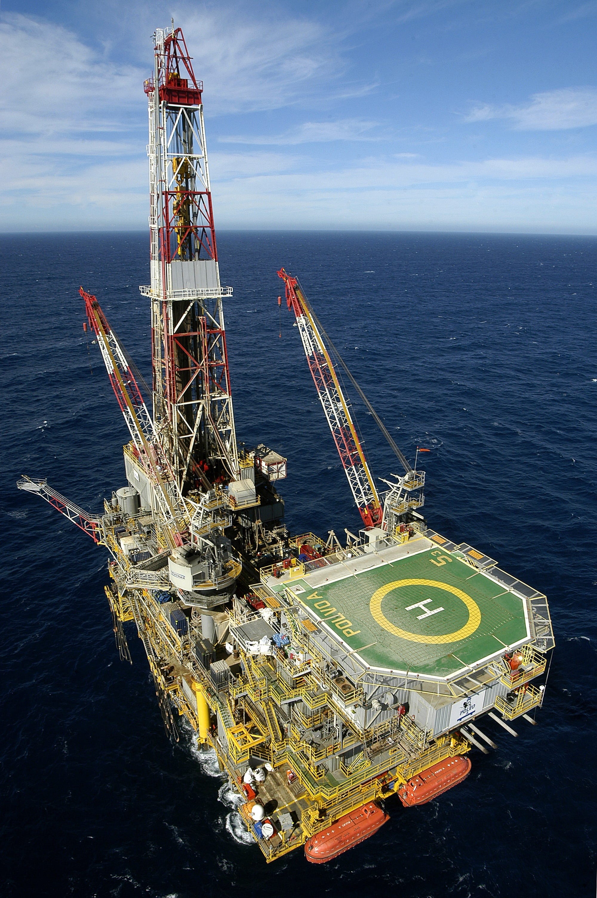 water, horizon over water, technology, nature, outdoors, fuel and power generation, sky, transportation, industry, built structure, 2K, offshore platform, Phone HD Wallpaper
