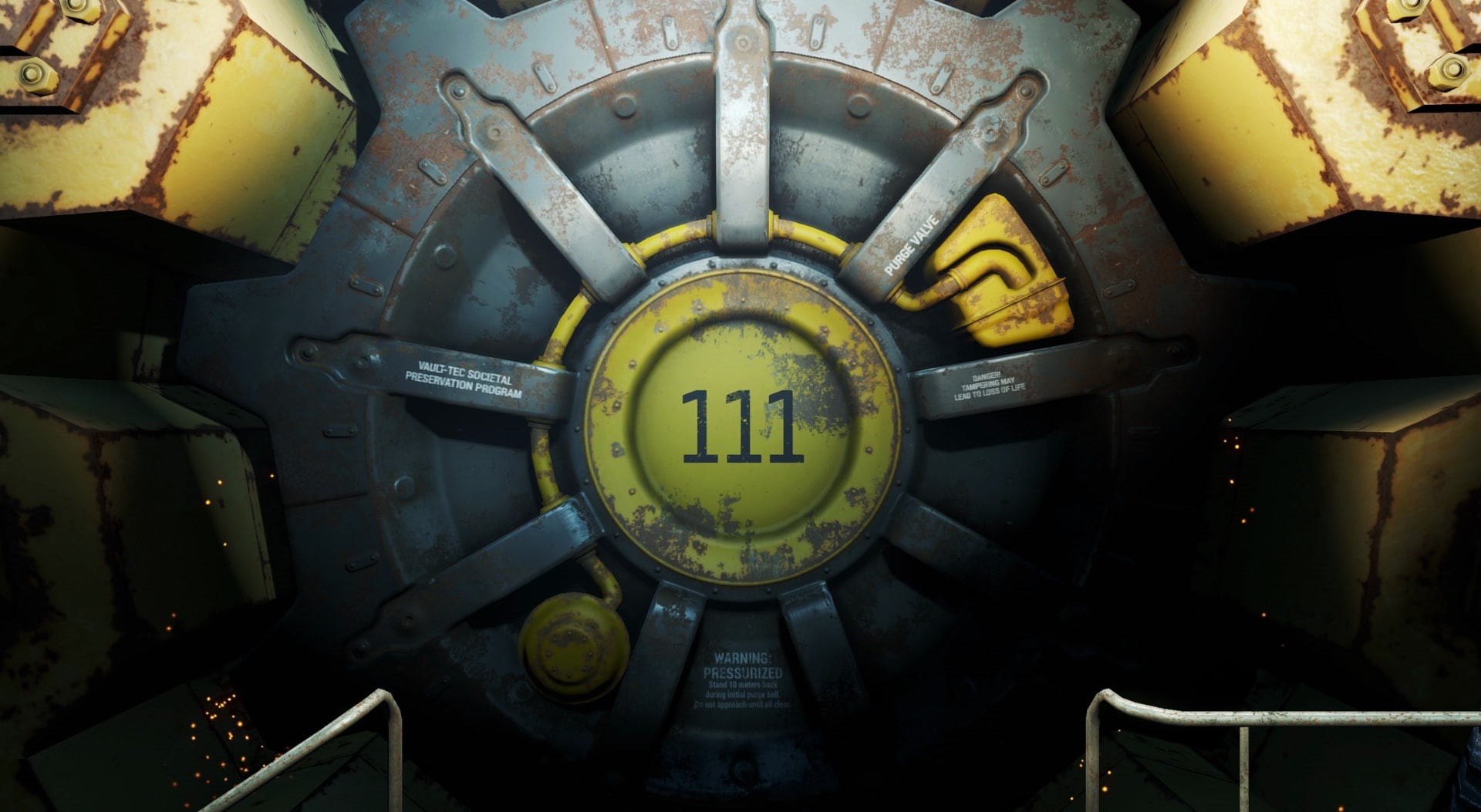 number, obsolete, 1080P, no people, technology, gray, transportation, mode of transportation, gauge, yellow, metal, text, fallout 4, full frame, industry, HD Wallpaper