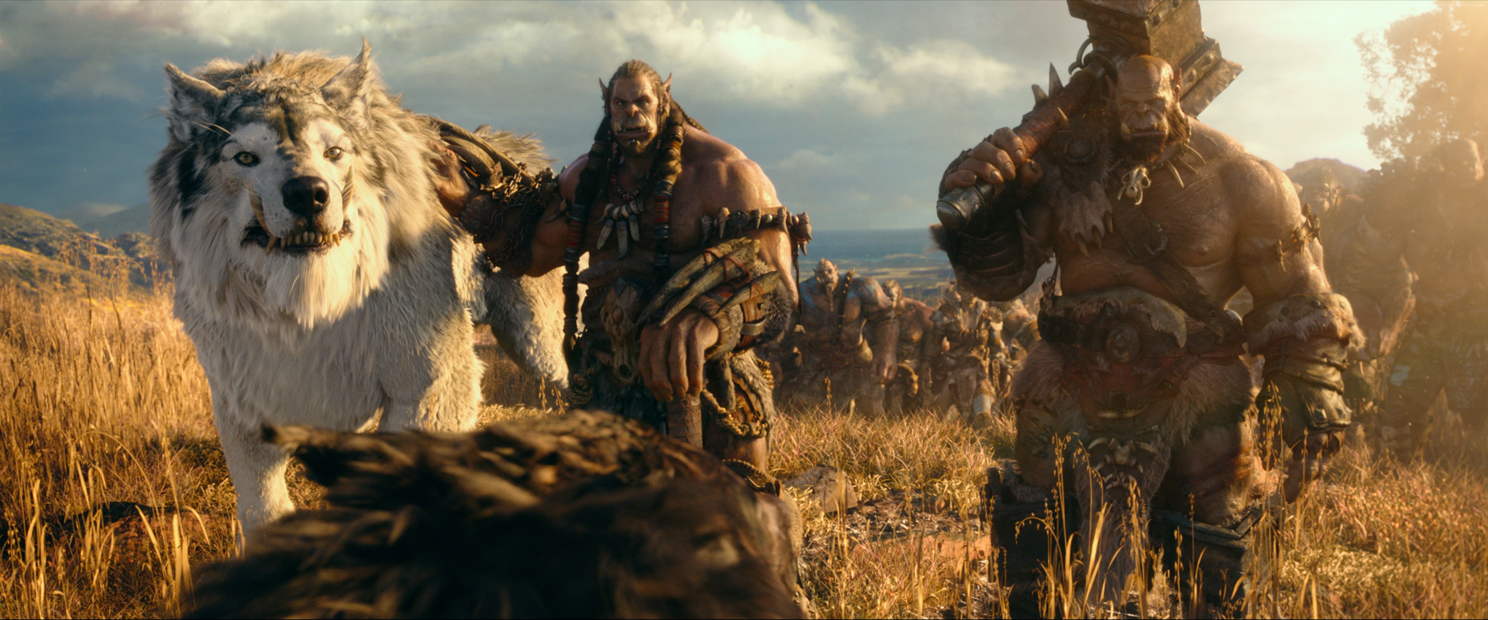 Best Movies of 2016, Warcraft, ork, wolf, 4K, HD Wallpaper