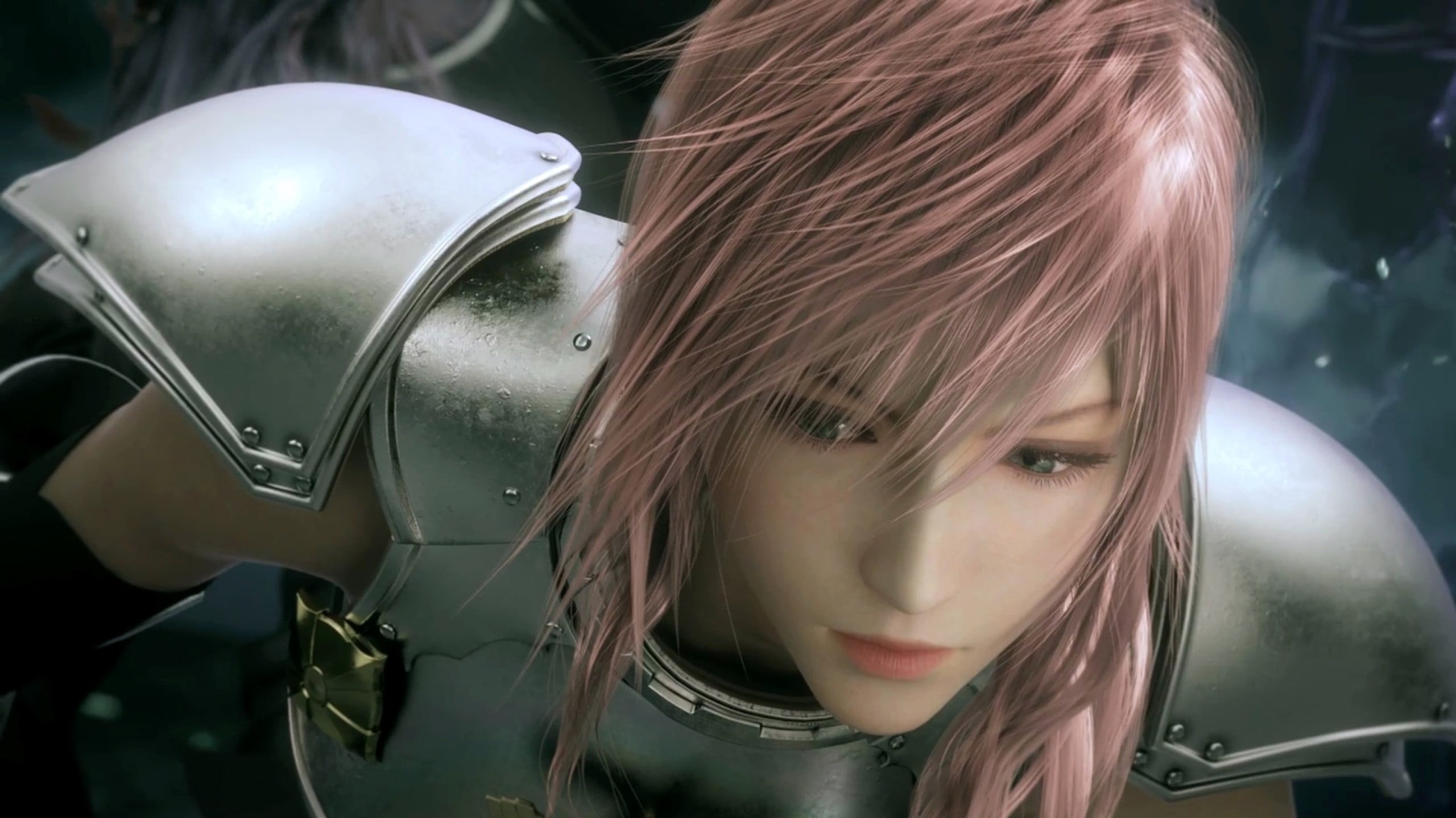 fashion, human hair, final, young adult, beautiful woman, headshot, looking, mannequin, fantasy, silver colored, character, Claire Farron, close-up, video games, HD Wallpaper