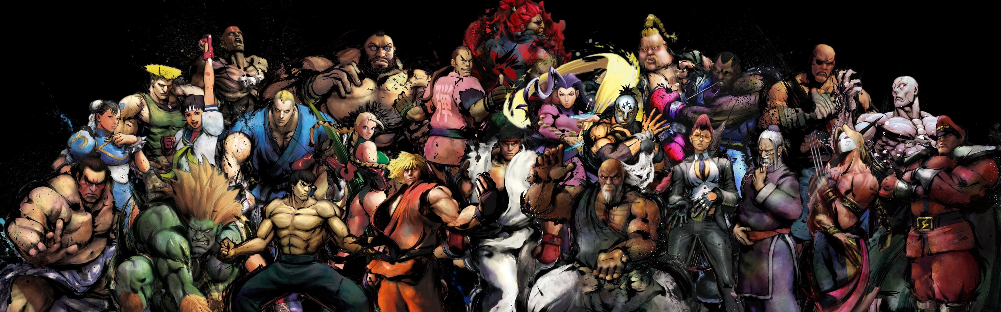 street, street fighter, video, hd, 2K, art, games, fighter, HD Wallpaper