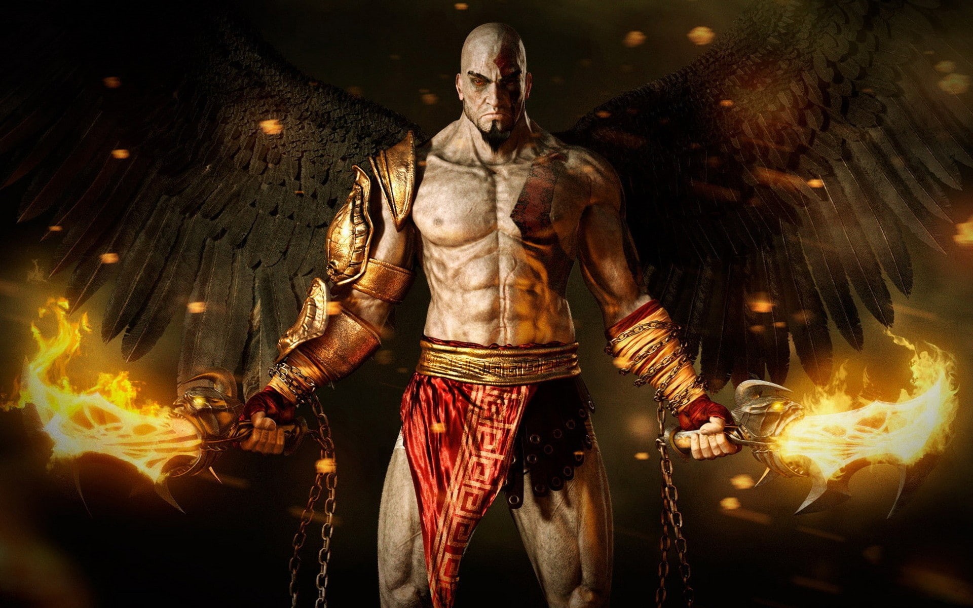 hd, kratos, video games, war, god, 1080P, HD Wallpaper