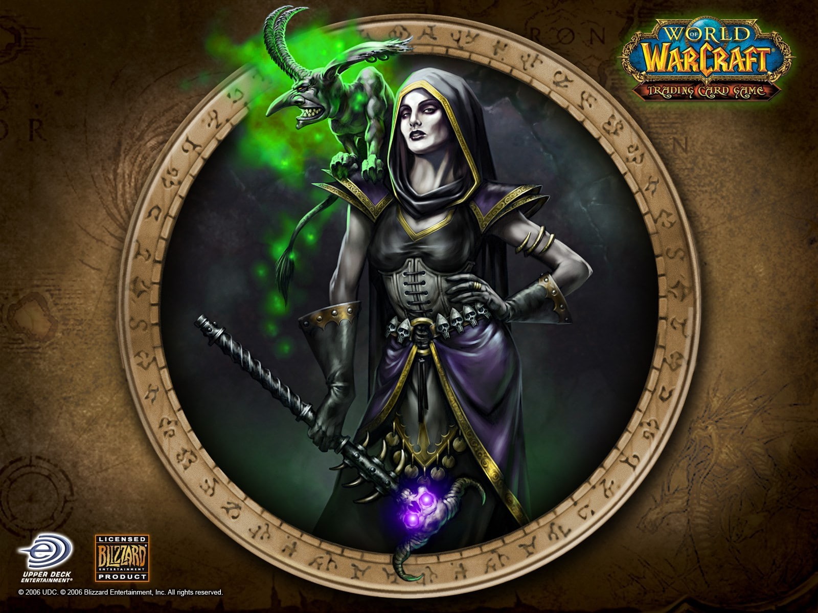 720P, world of warcraft trading card game, HD Wallpaper