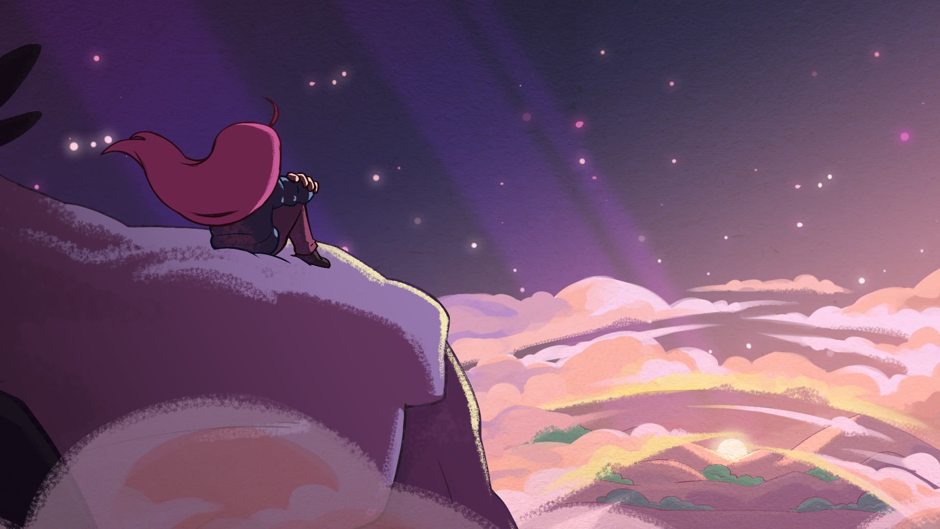 video games, 1080P, Celeste, Celeste (Game), Steam (software), pixels, HD Wallpaper
