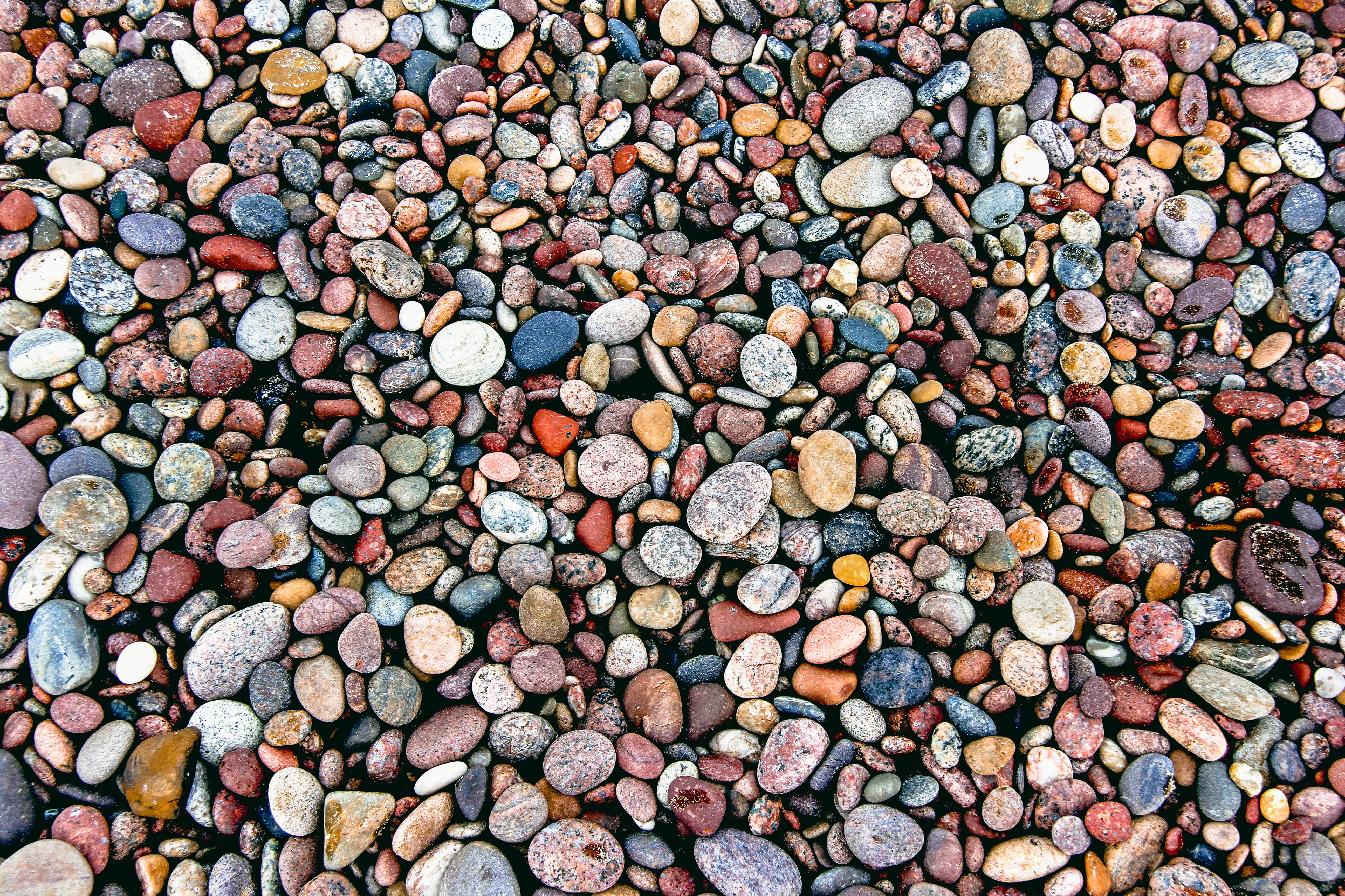 land, stone - object, rounded, little, textured effect, large group of objects, beach, background, textured, abstract, solid, directly above, paisley, backgrounds, HD Wallpaper