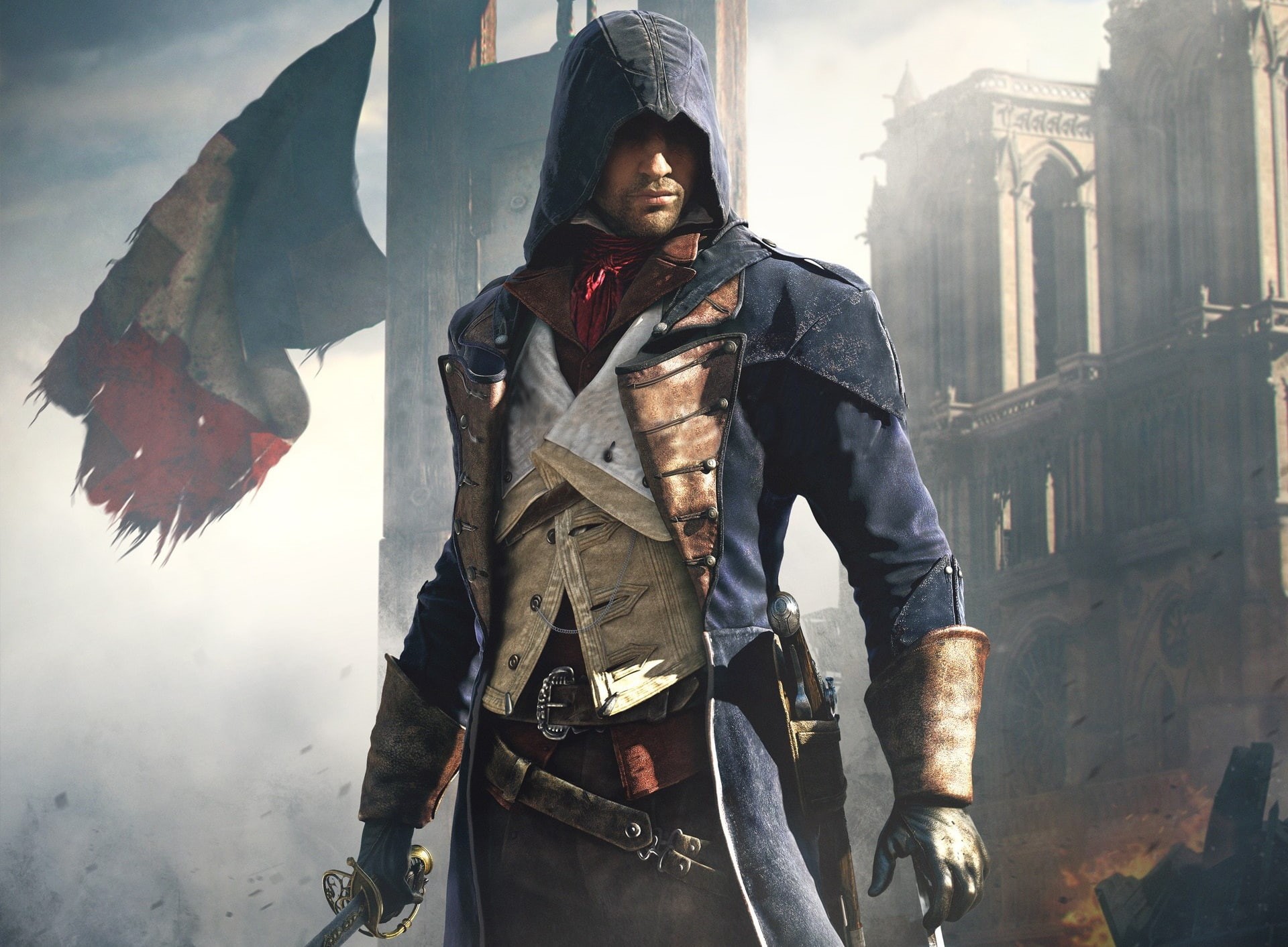 three quarter length, creed, Assassins Creed, protection, leisure activity, one person, nature, standing, built structure, building exterior, HD Wallpaper