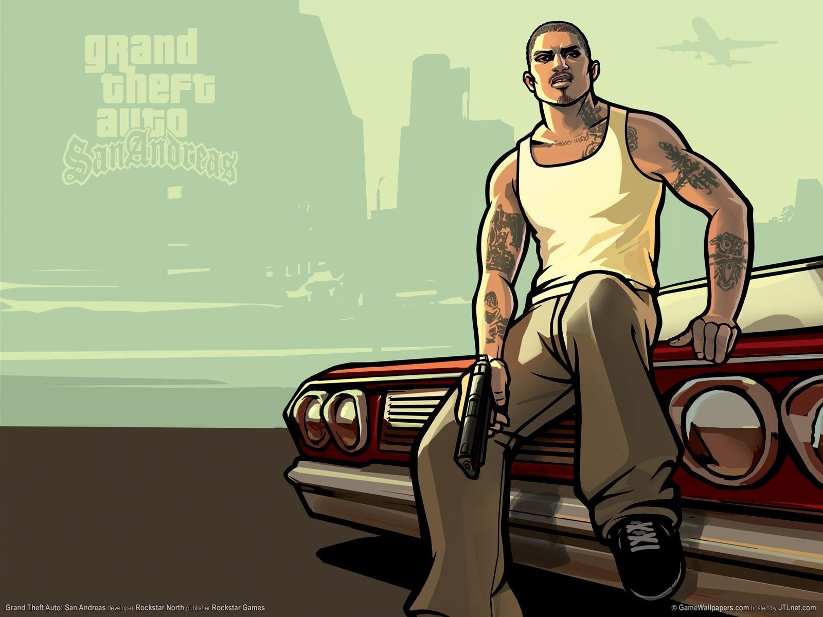 grand, theft, video, games, 720P, gta, auto, andreas, san, HD Wallpaper