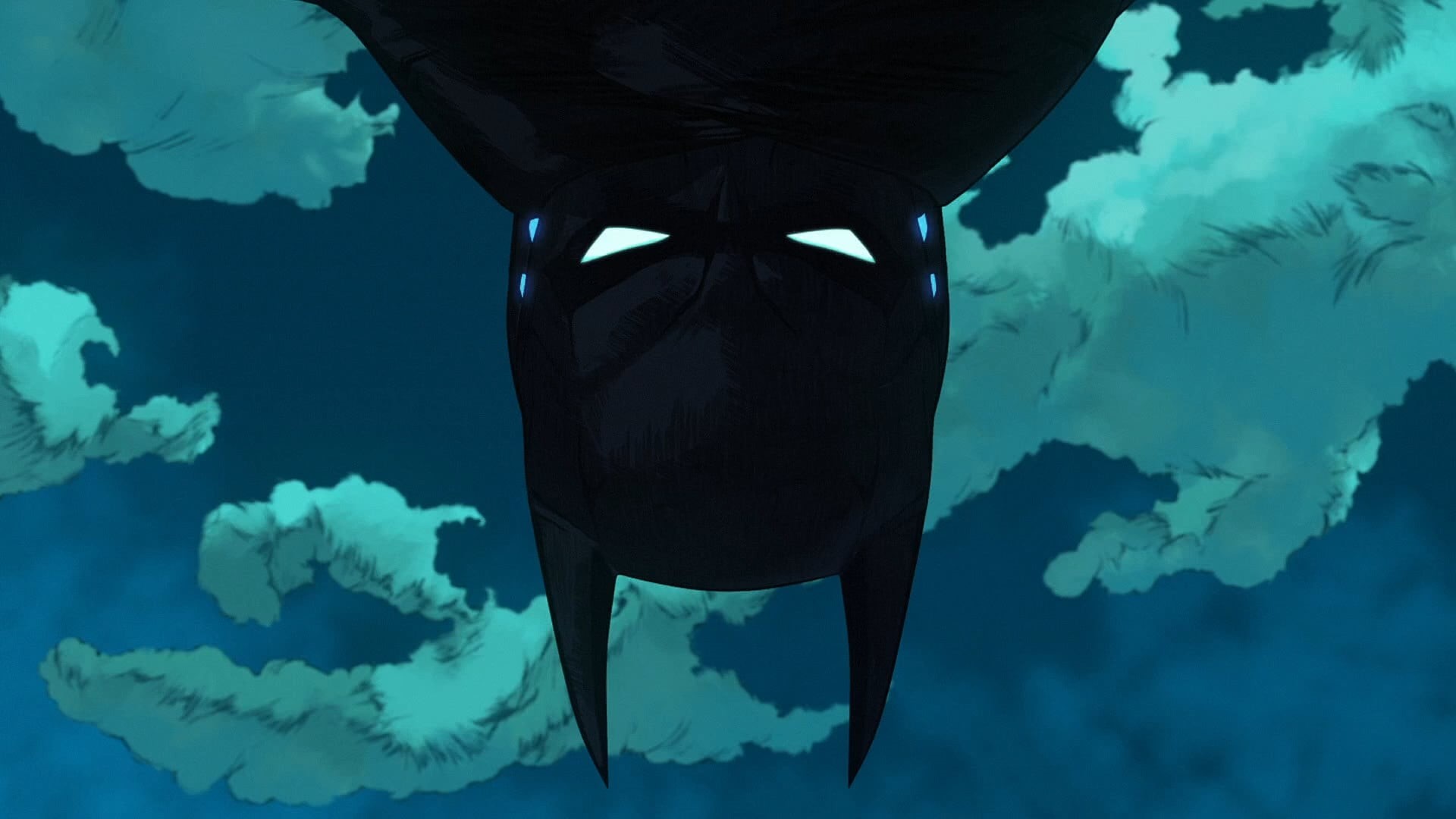 clouds, vertebrate, 1080P, upside down, animals in the wild, marine, swimming, animal, Batman Ninja, beauty in nature, underwater, cartoon, undersea, one animal, HD Wallpaper